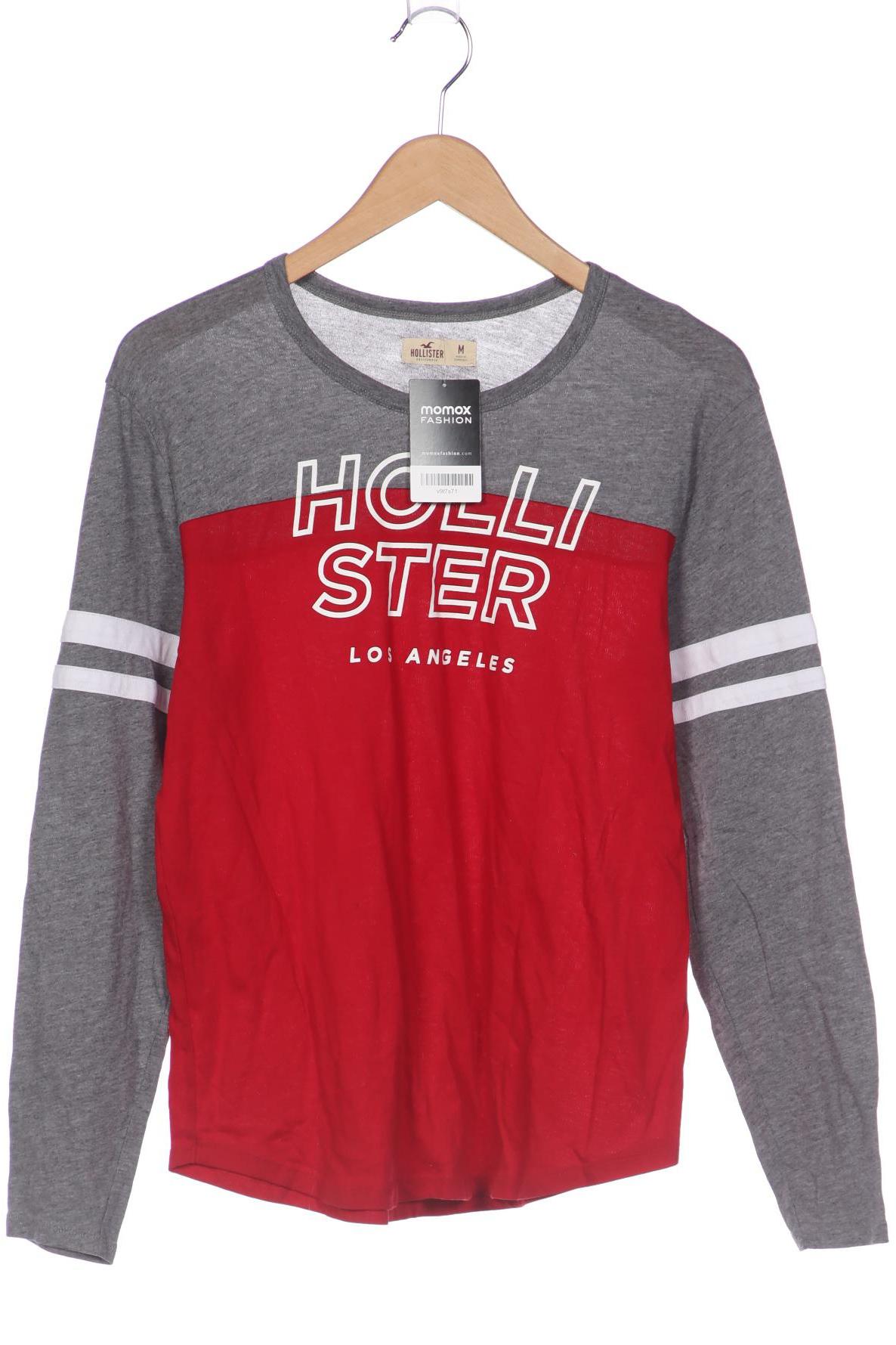 

Hollister Herren Langarmshirt, rot, Gr. 48