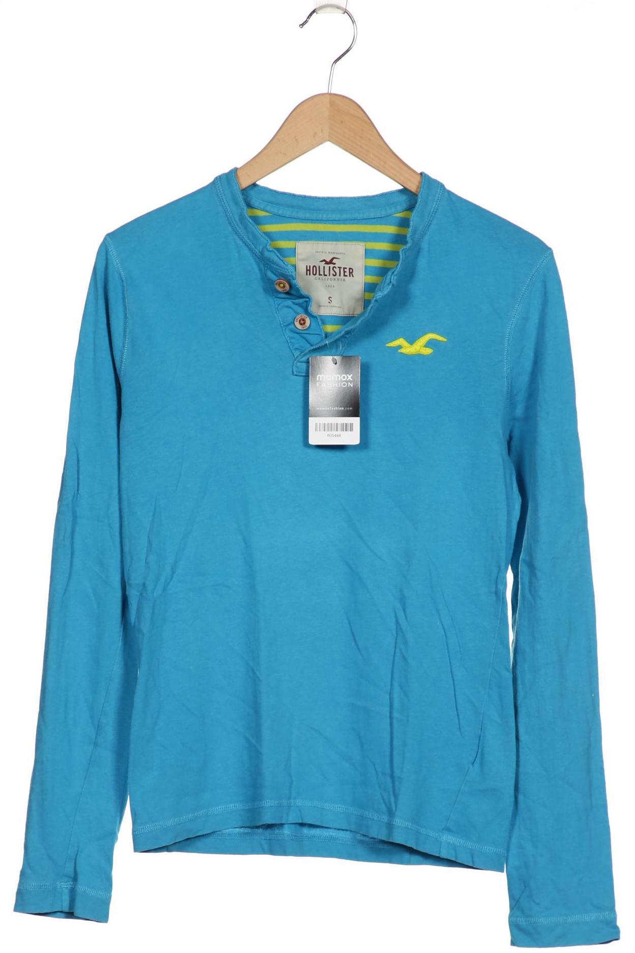 

Hollister Herren Langarmshirt, blau