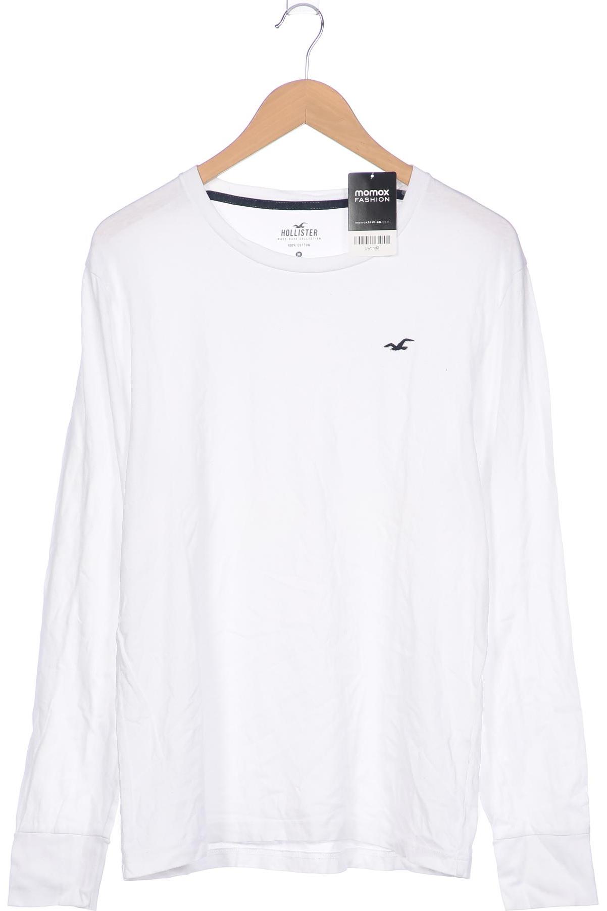 

Hollister Herren Langarmshirt, weiß, Gr. 48