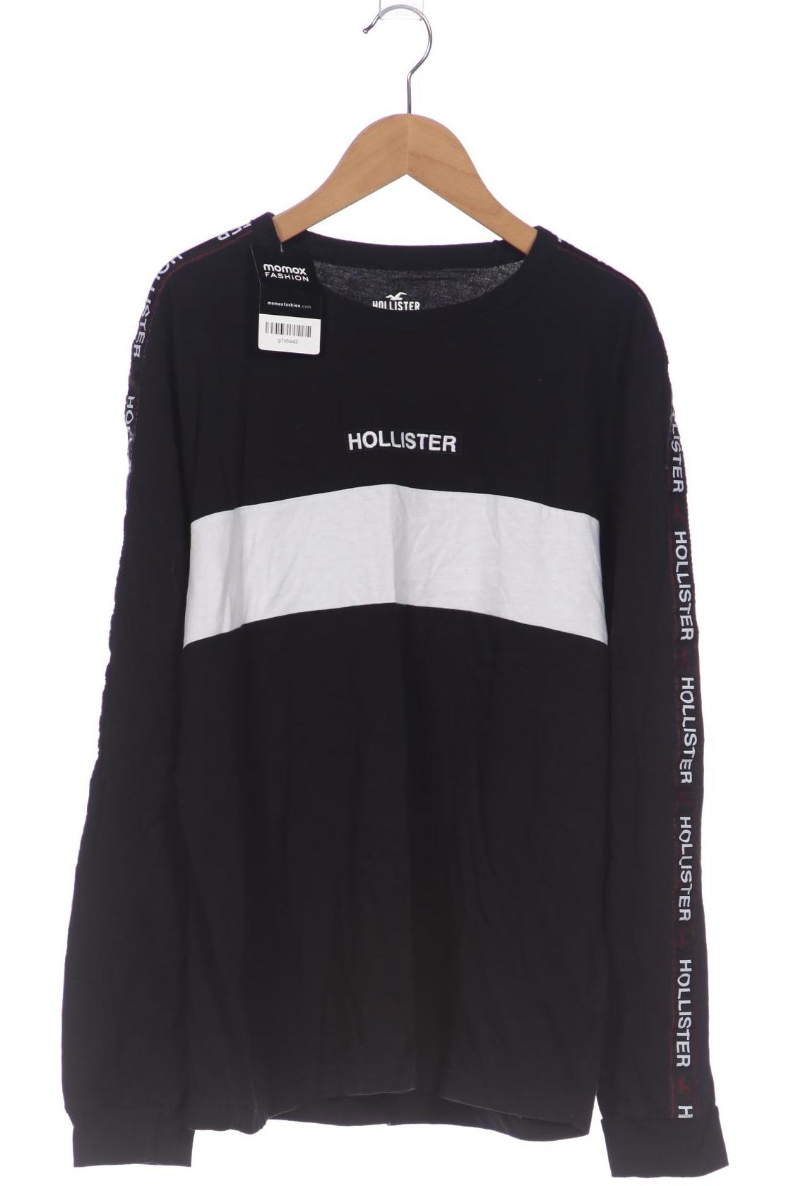 

Hollister Herren Langarmshirt, schwarz, Gr. 48