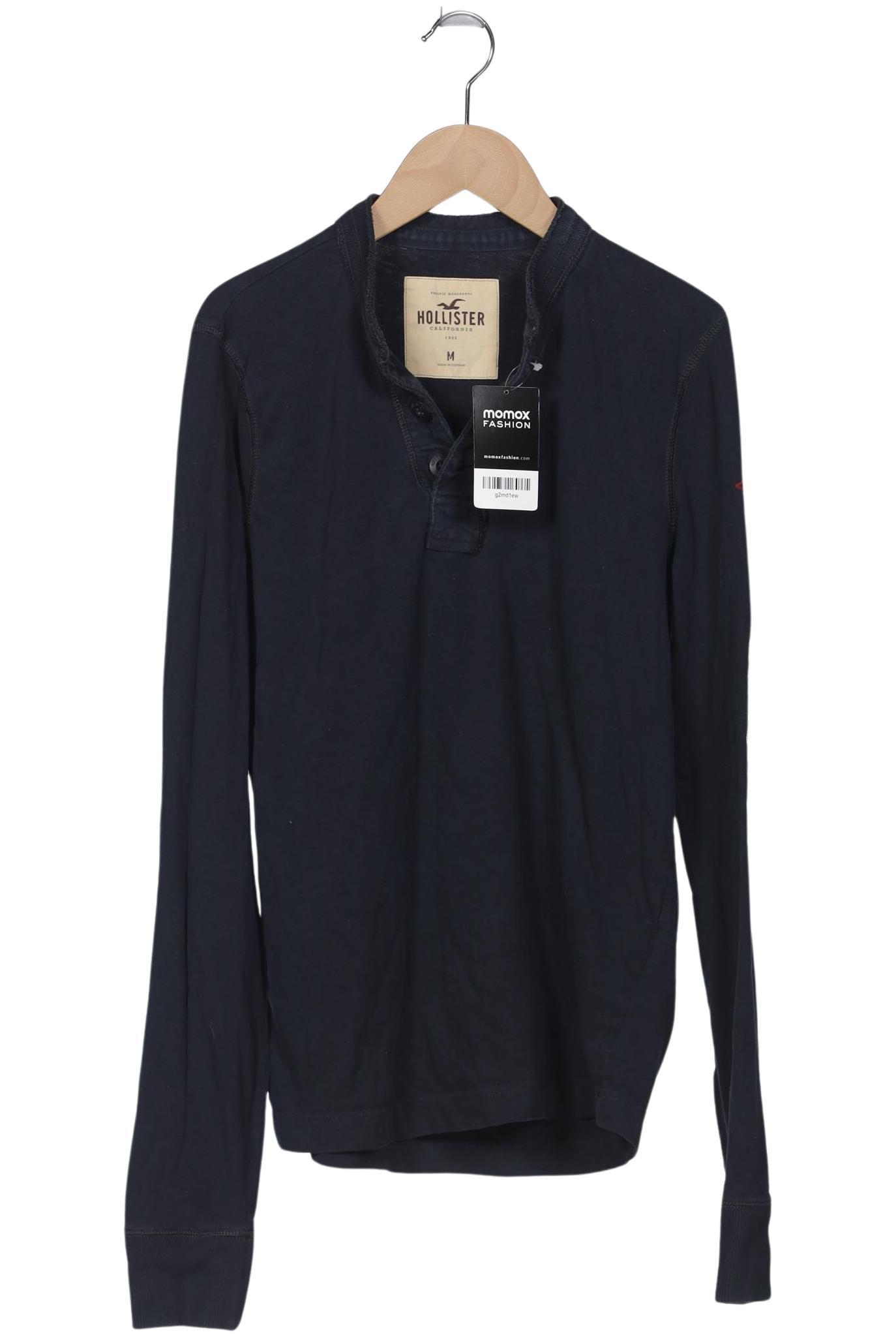

Hollister Herren Langarmshirt, marineblau, Gr. 48