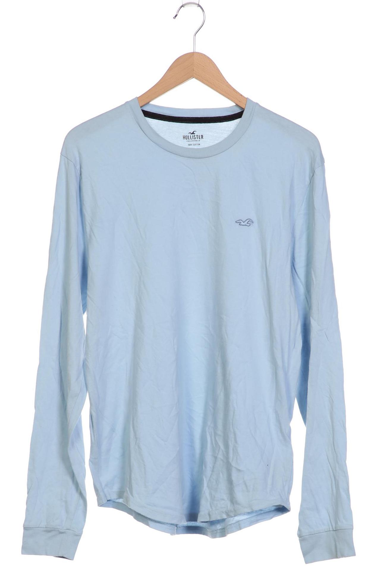 

Hollister Herren Langarmshirt, hellblau, Gr. 54