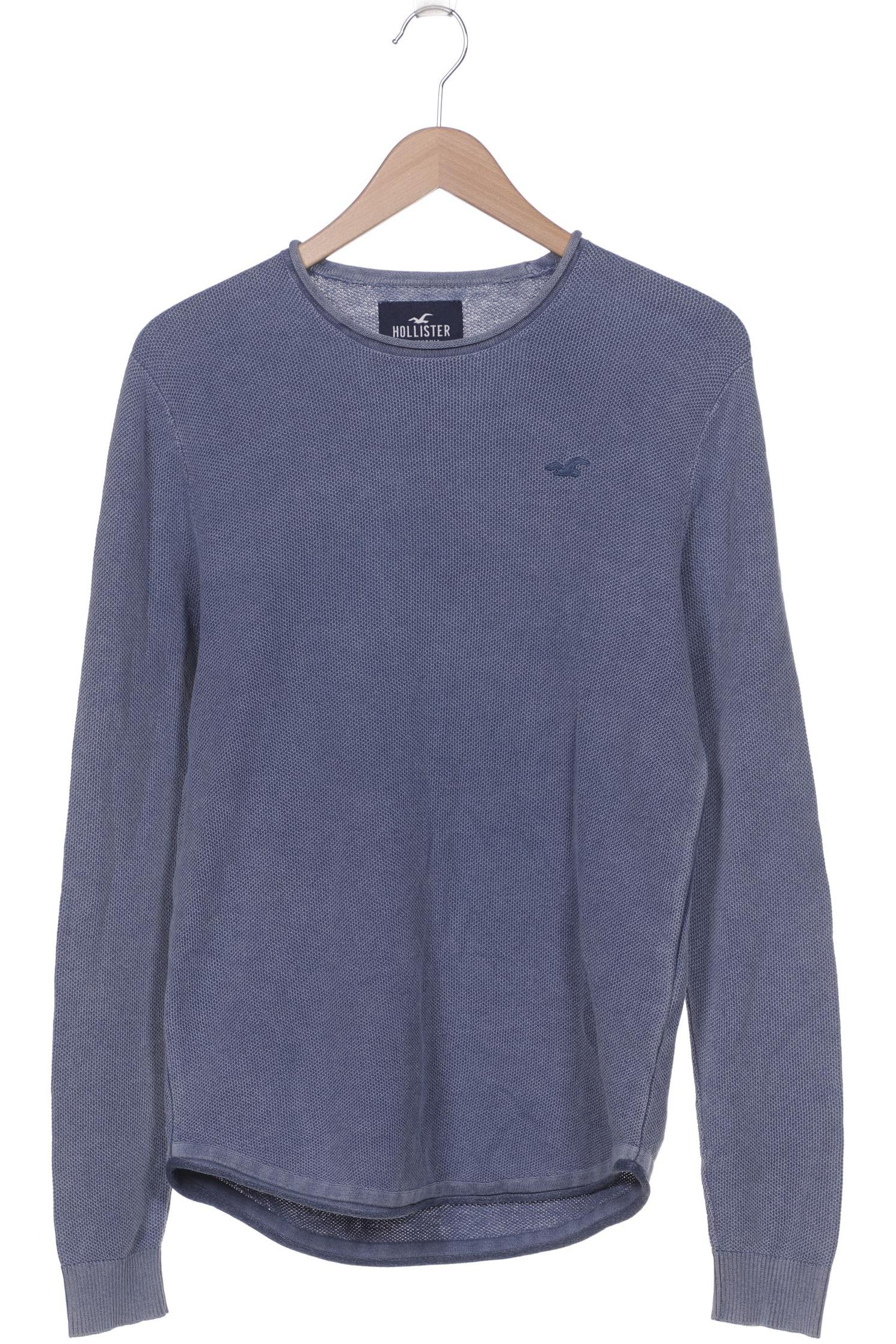 

Hollister Herren Langarmshirt, blau