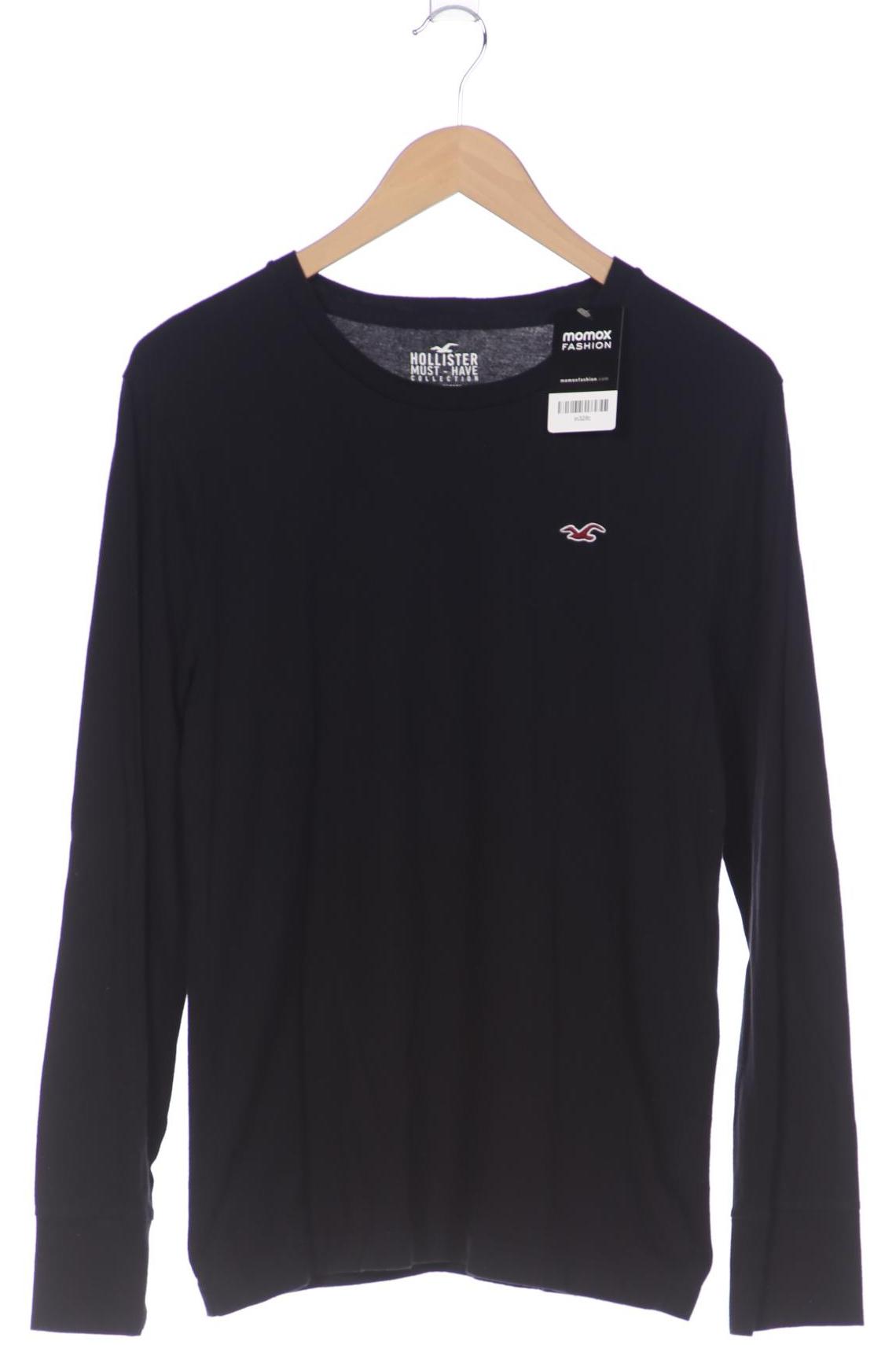 

Hollister Herren Langarmshirt, schwarz, Gr. 46