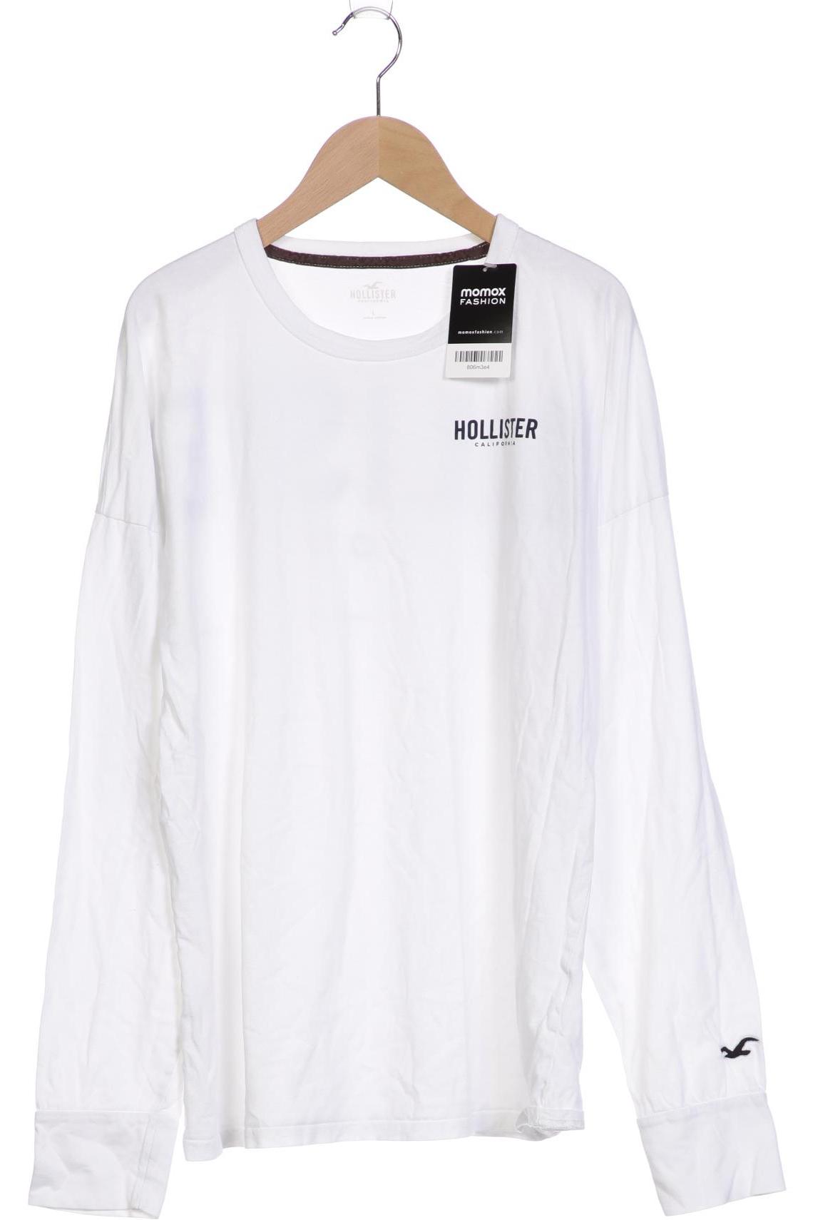 

Hollister Herren Langarmshirt, weiß