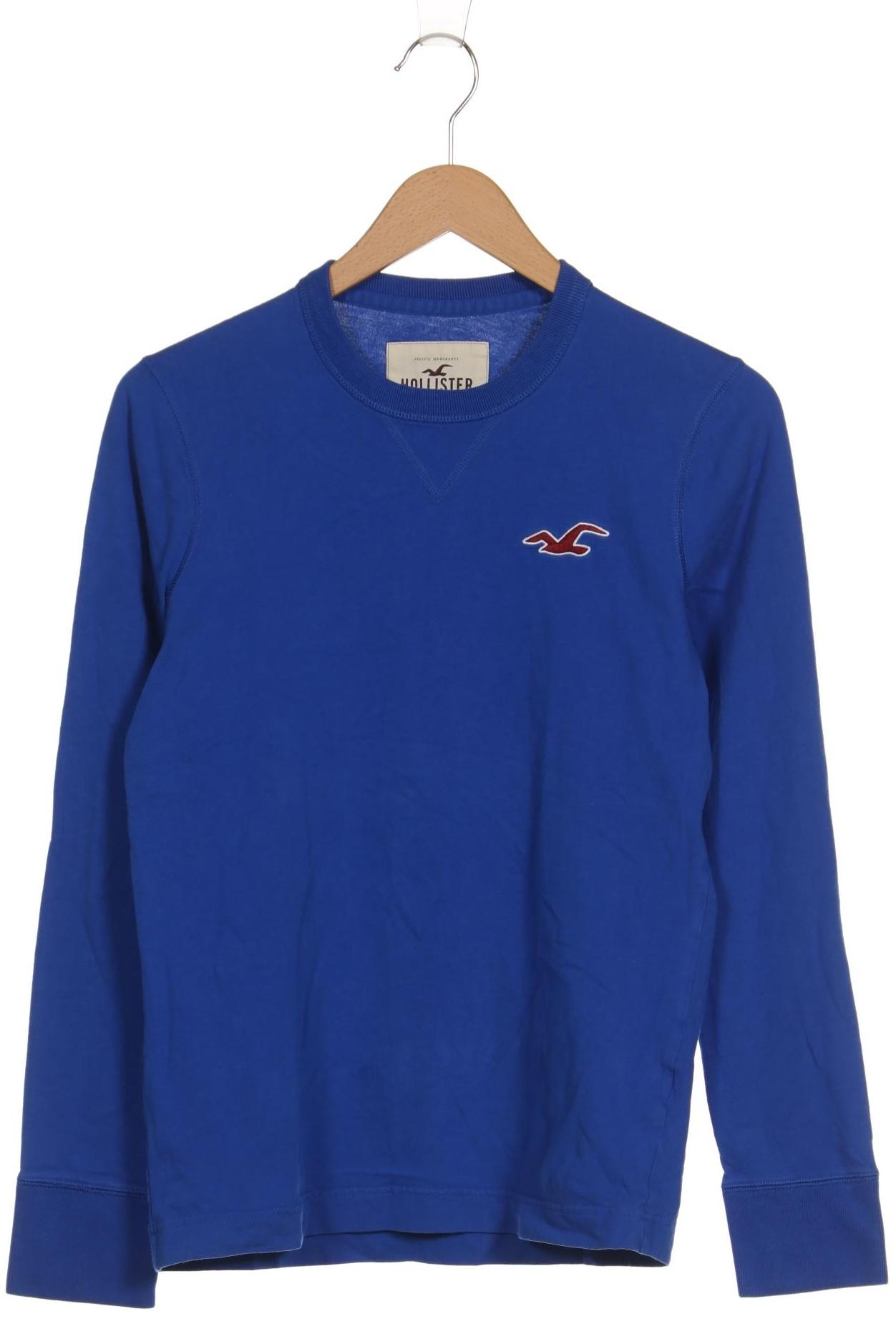 

Hollister Herren Langarmshirt, blau, Gr. 46