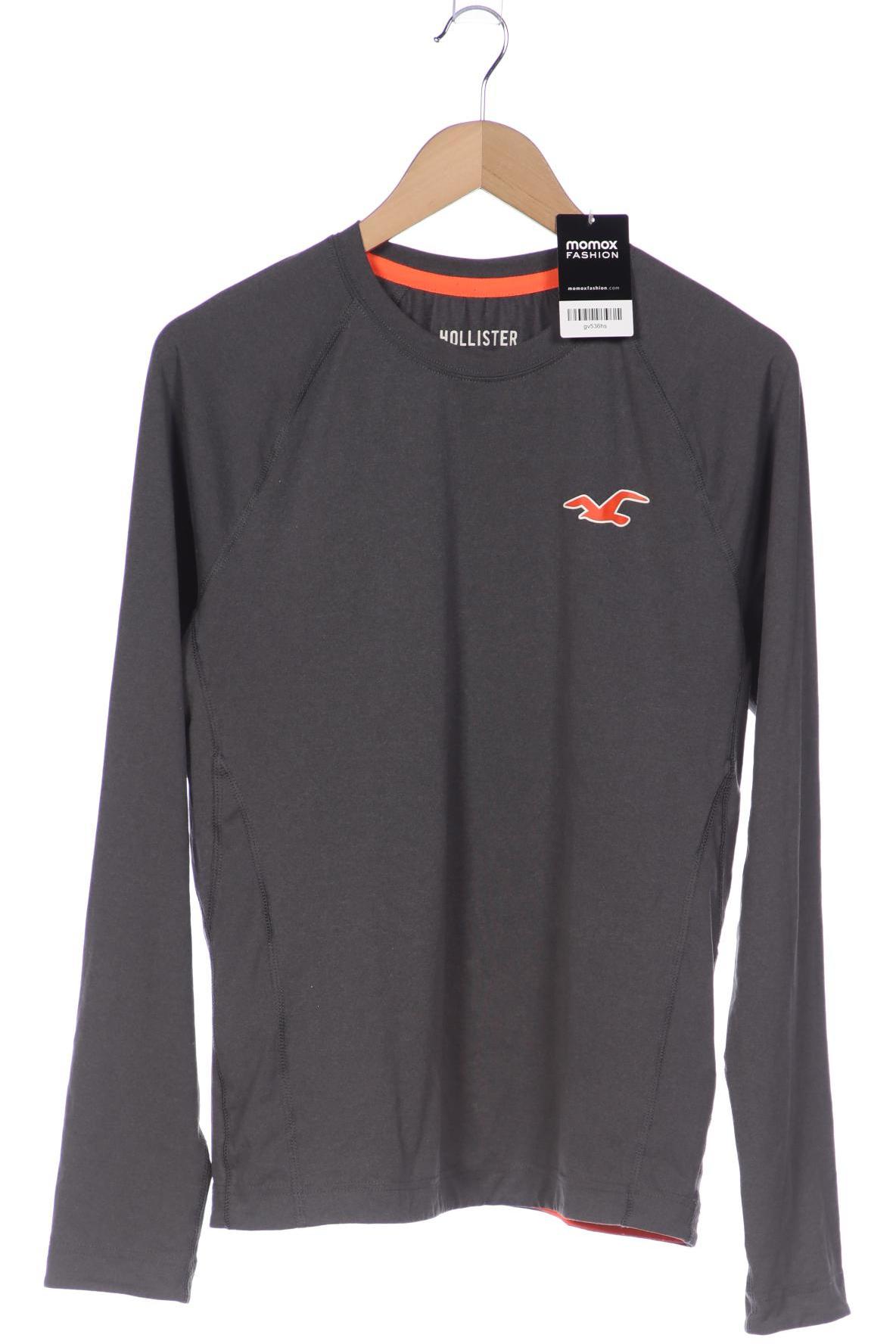 

Hollister Herren Langarmshirt, grau, Gr. 48