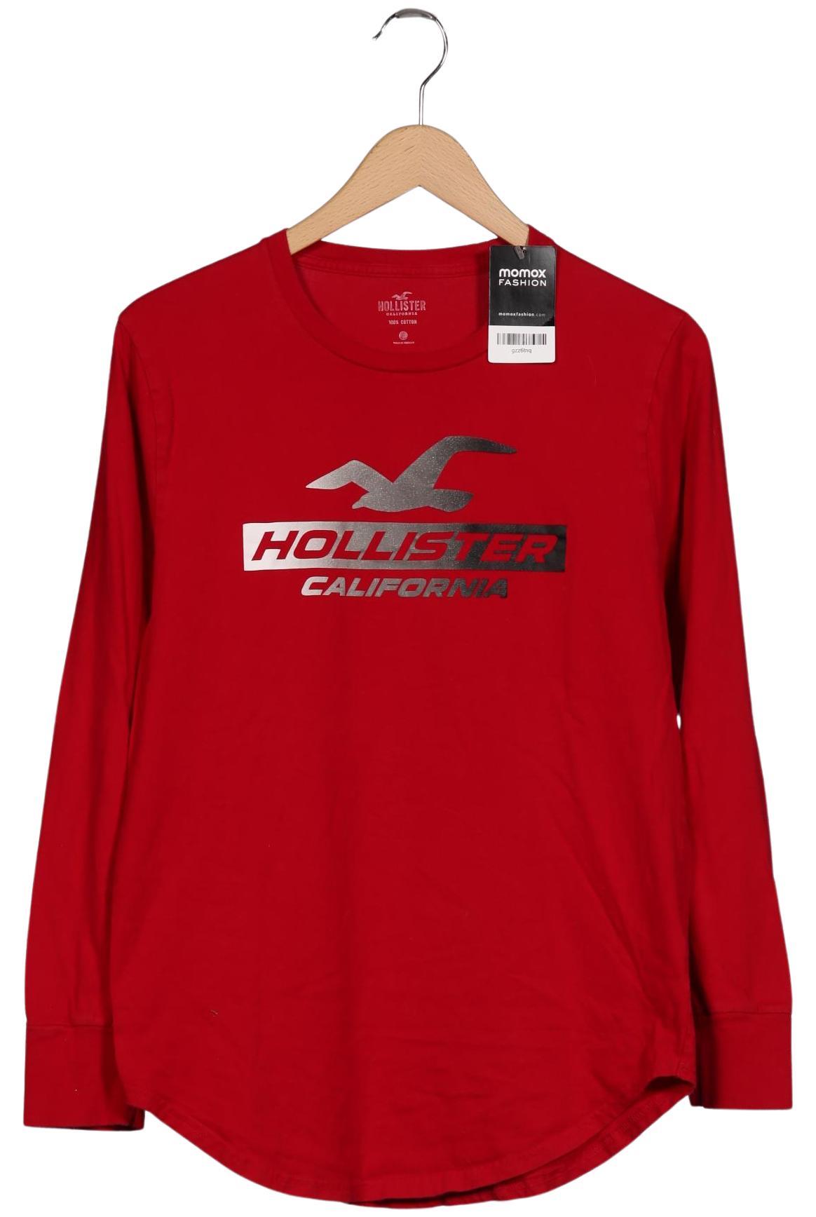 

Hollister Herren Langarmshirt, rot, Gr. 48