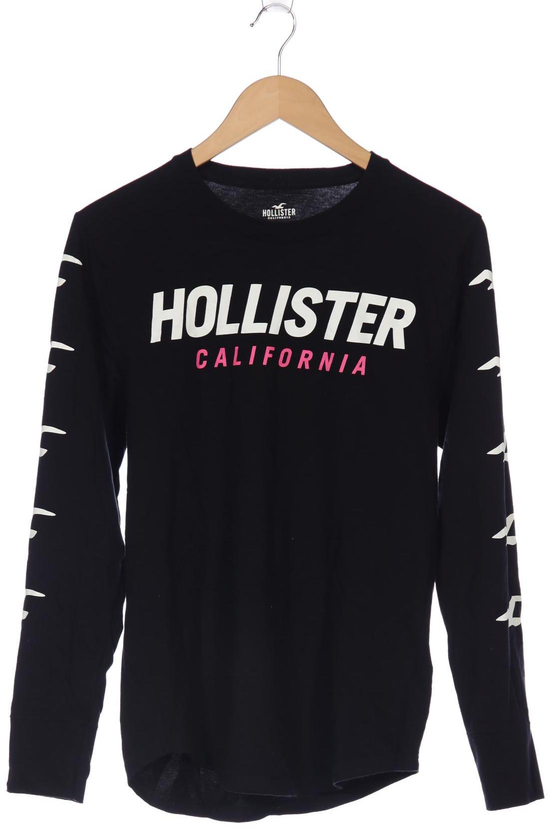

Hollister Herren Langarmshirt, schwarz