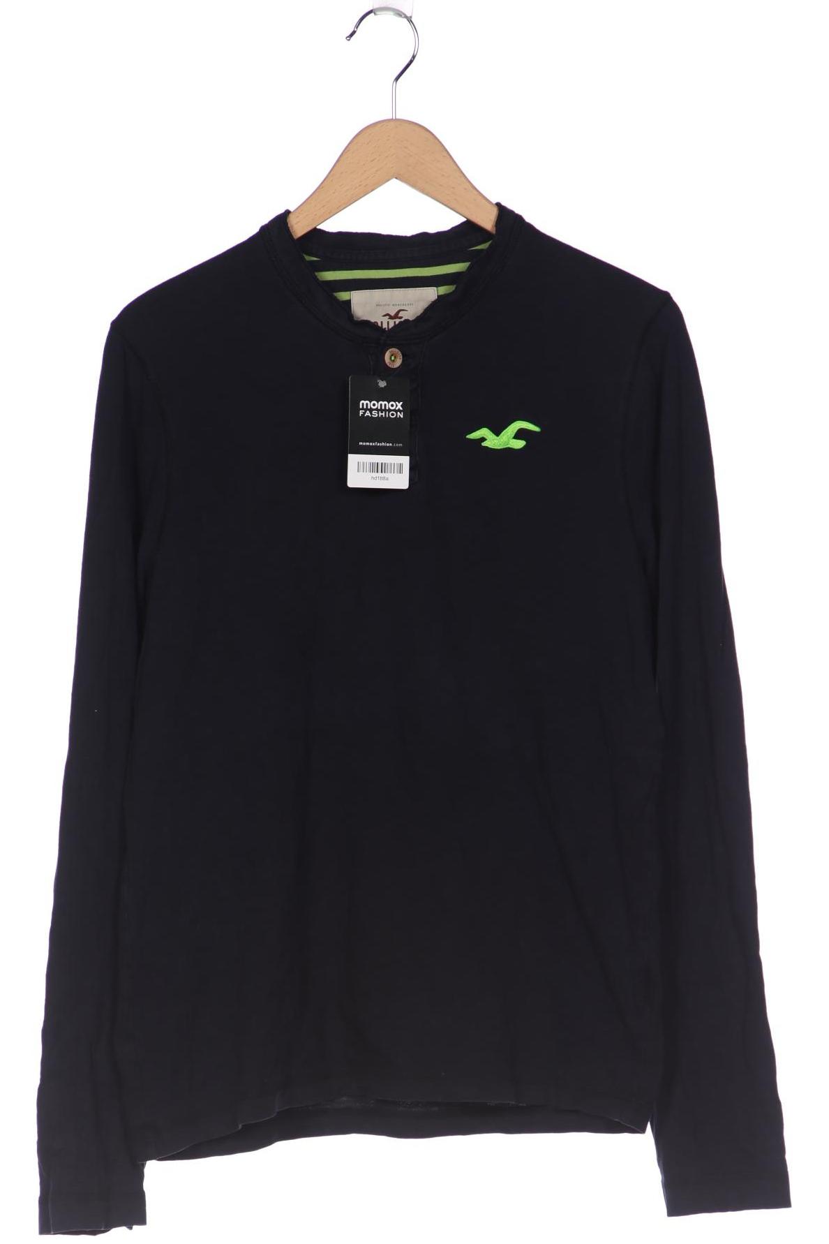 

Hollister Herren Langarmshirt, marineblau