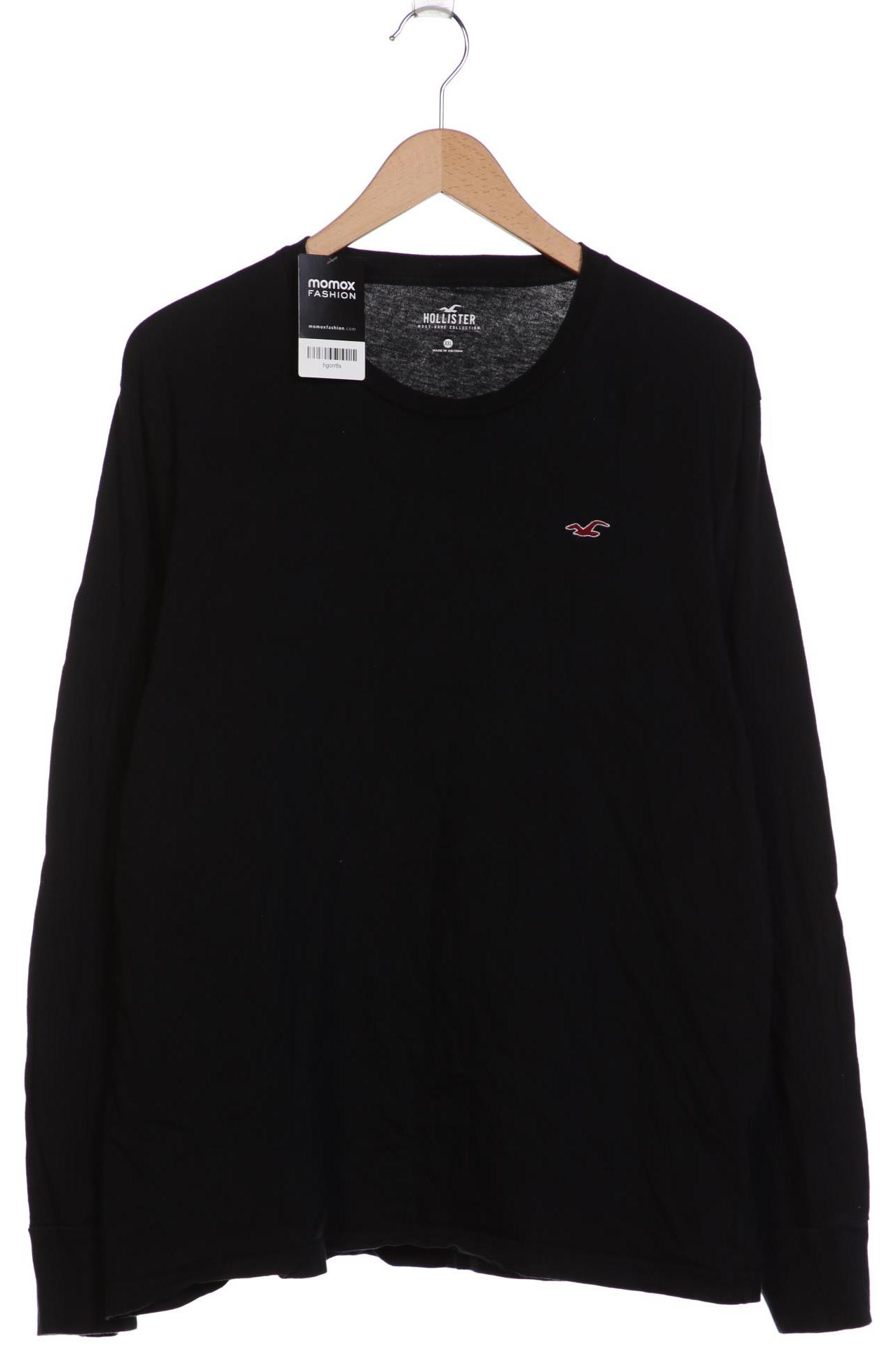 

Hollister Herren Langarmshirt, schwarz, Gr. 56