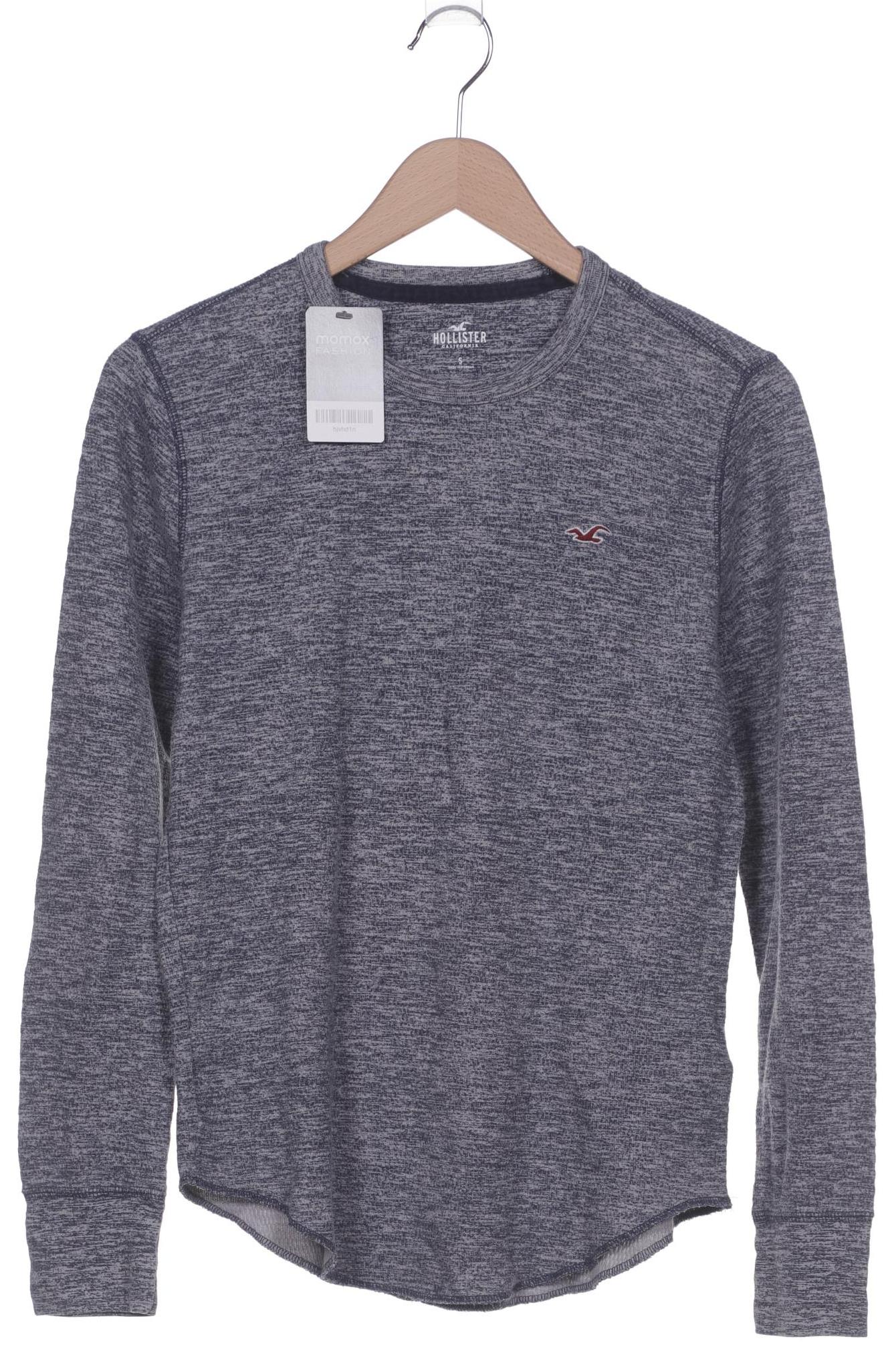

Hollister Herren Langarmshirt, marineblau, Gr. 46