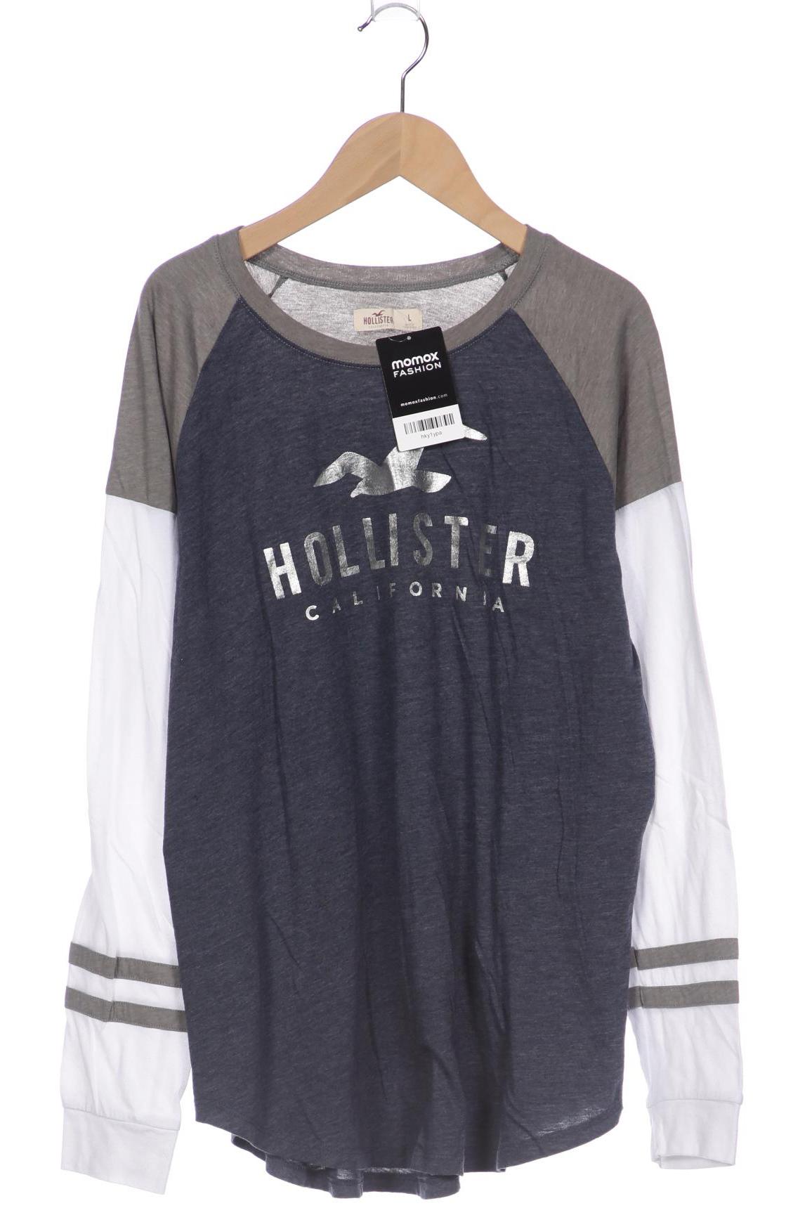 

Hollister Herren Langarmshirt, marineblau