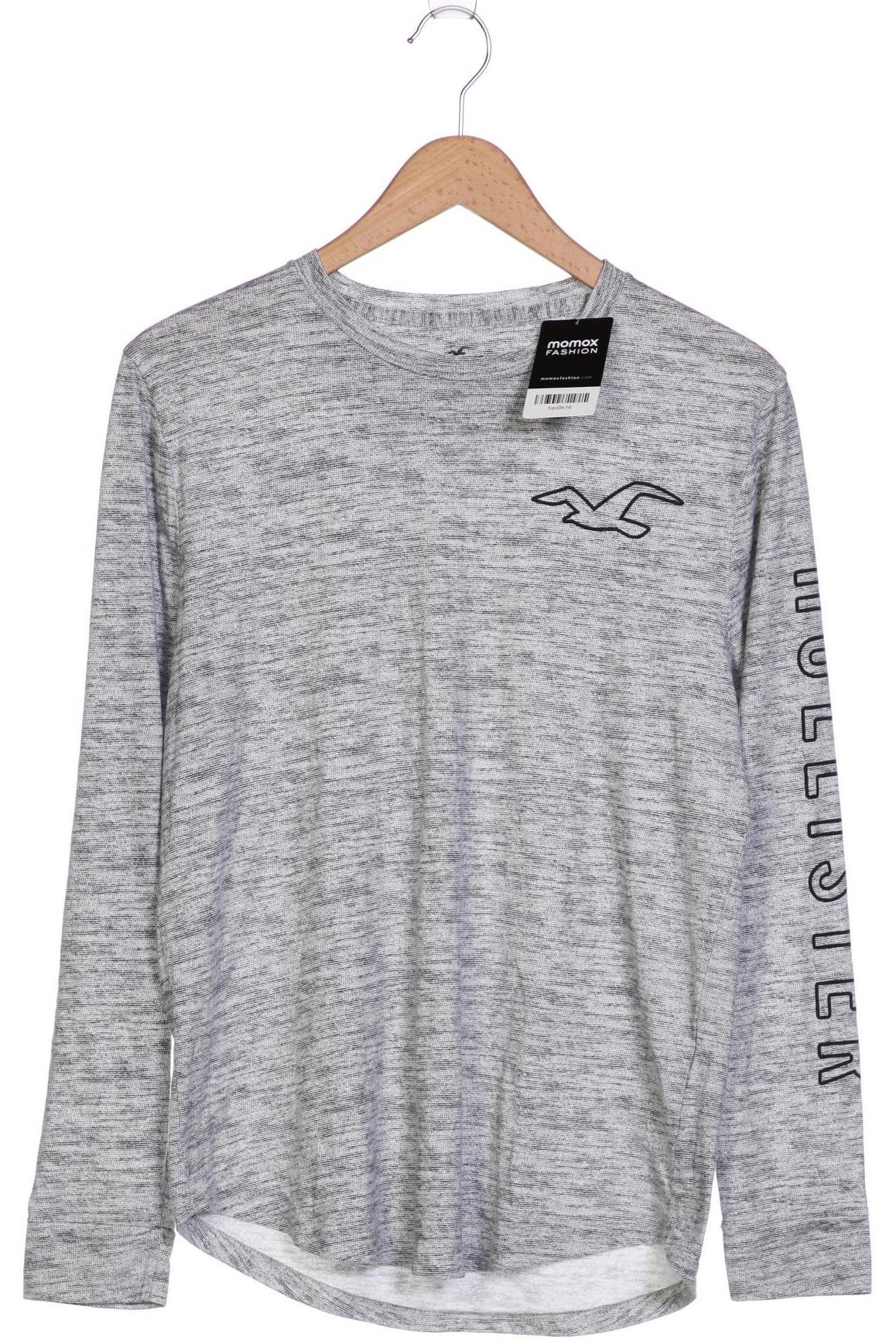 

Hollister Herren Langarmshirt, grau