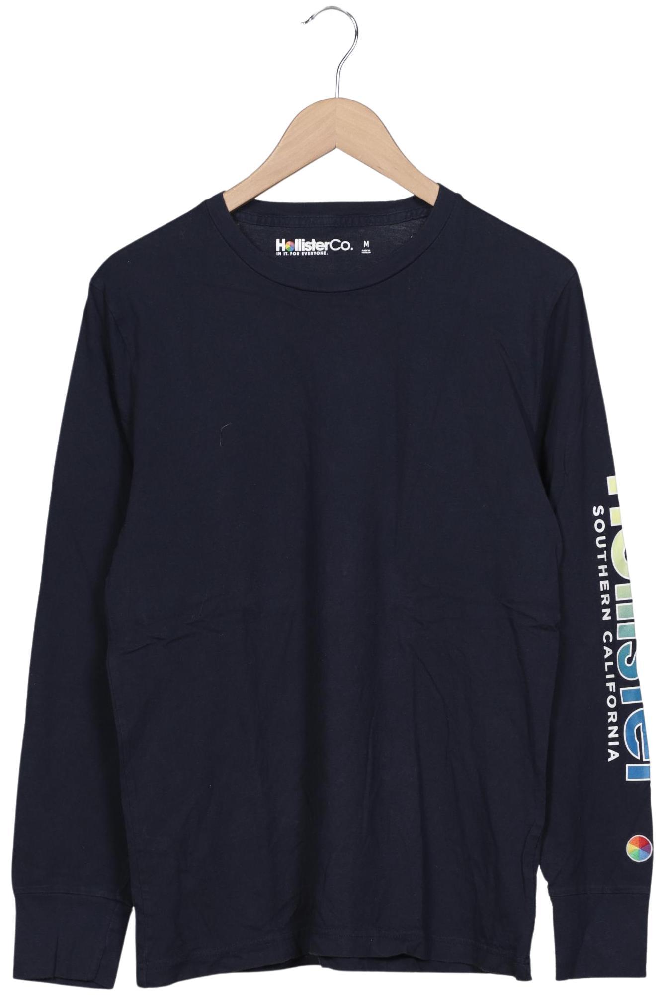 

Hollister Herren Langarmshirt, marineblau, Gr. 48