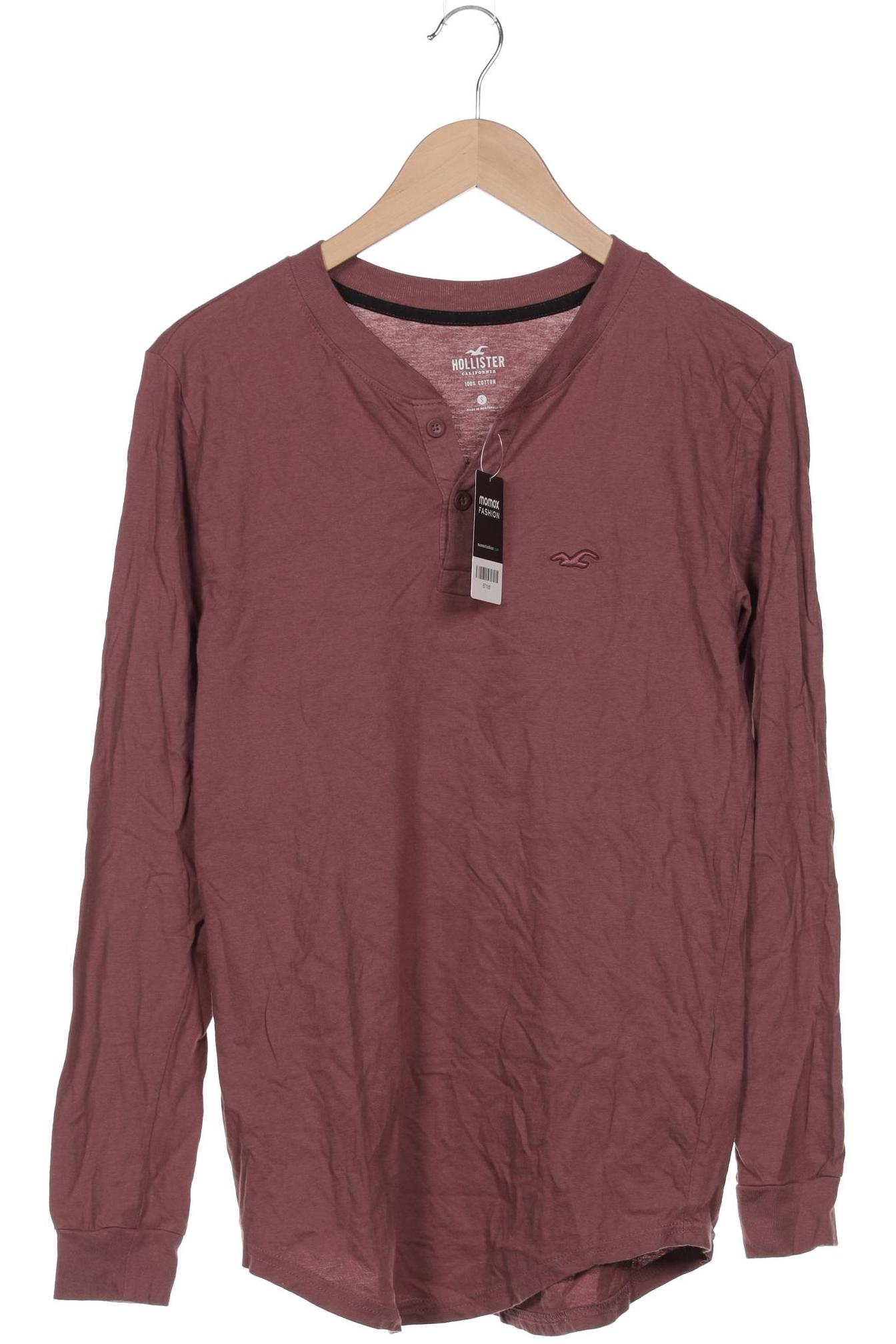 

Hollister Herren Langarmshirt, pink, Gr. 46