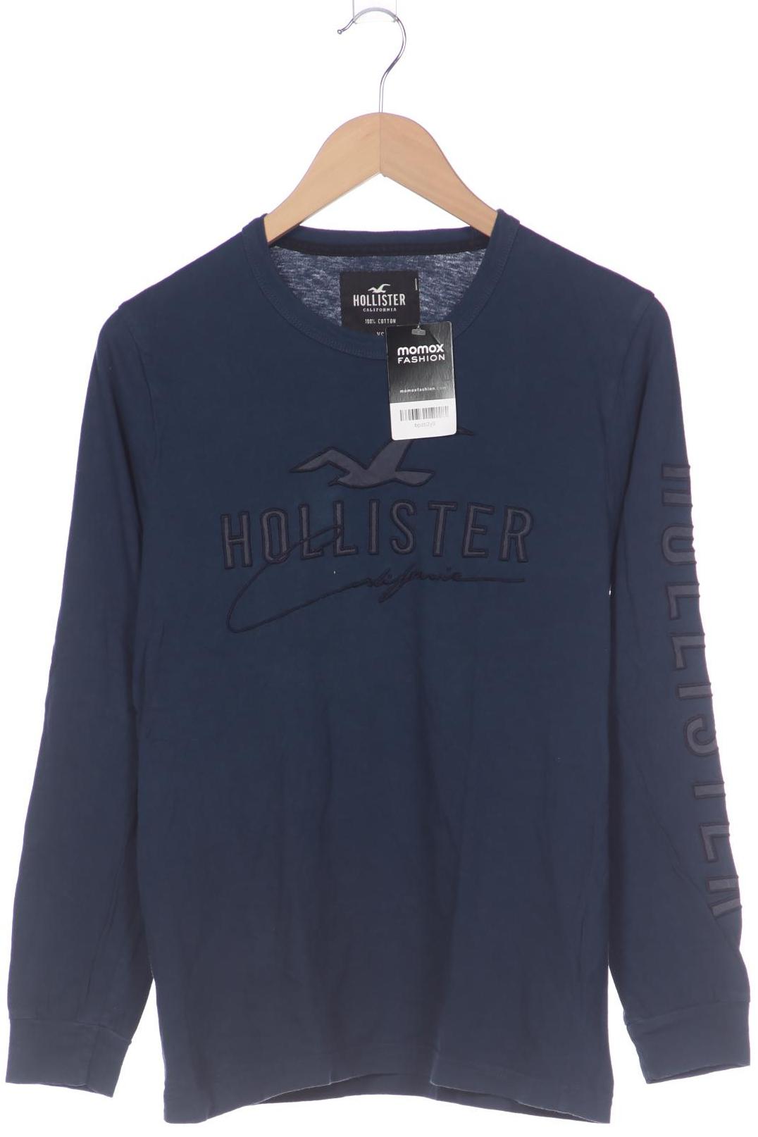 

Hollister Herren Langarmshirt, marineblau, Gr. 44