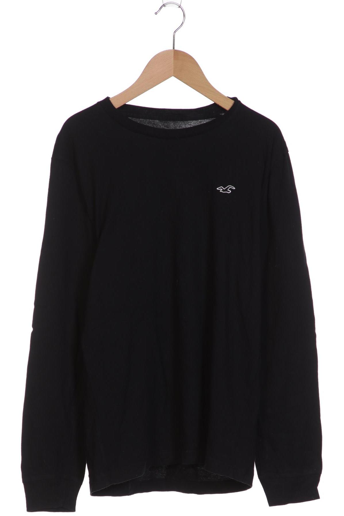 

Hollister Herren Langarmshirt, schwarz