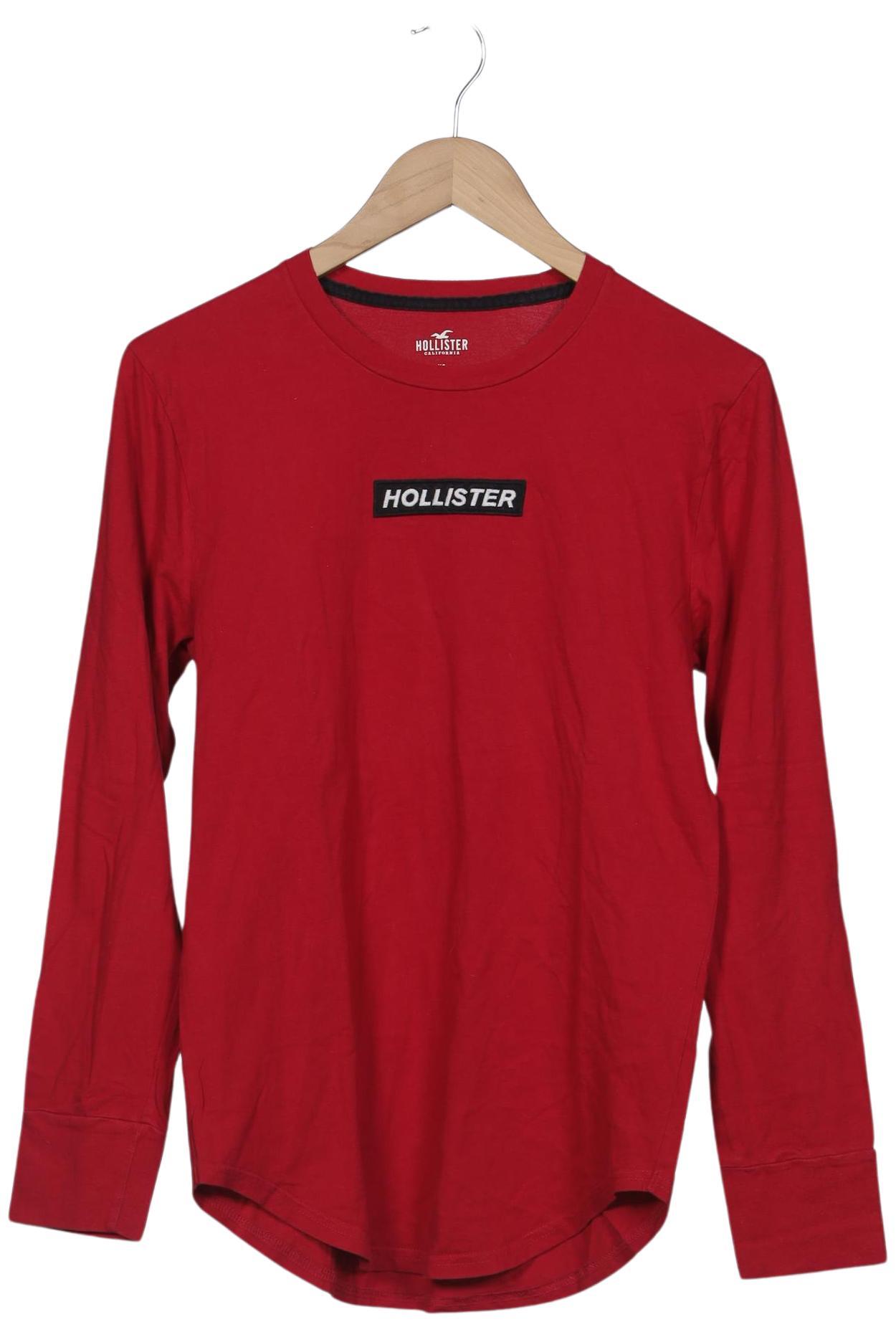 

Hollister Herren Langarmshirt, bordeaux, Gr. 44