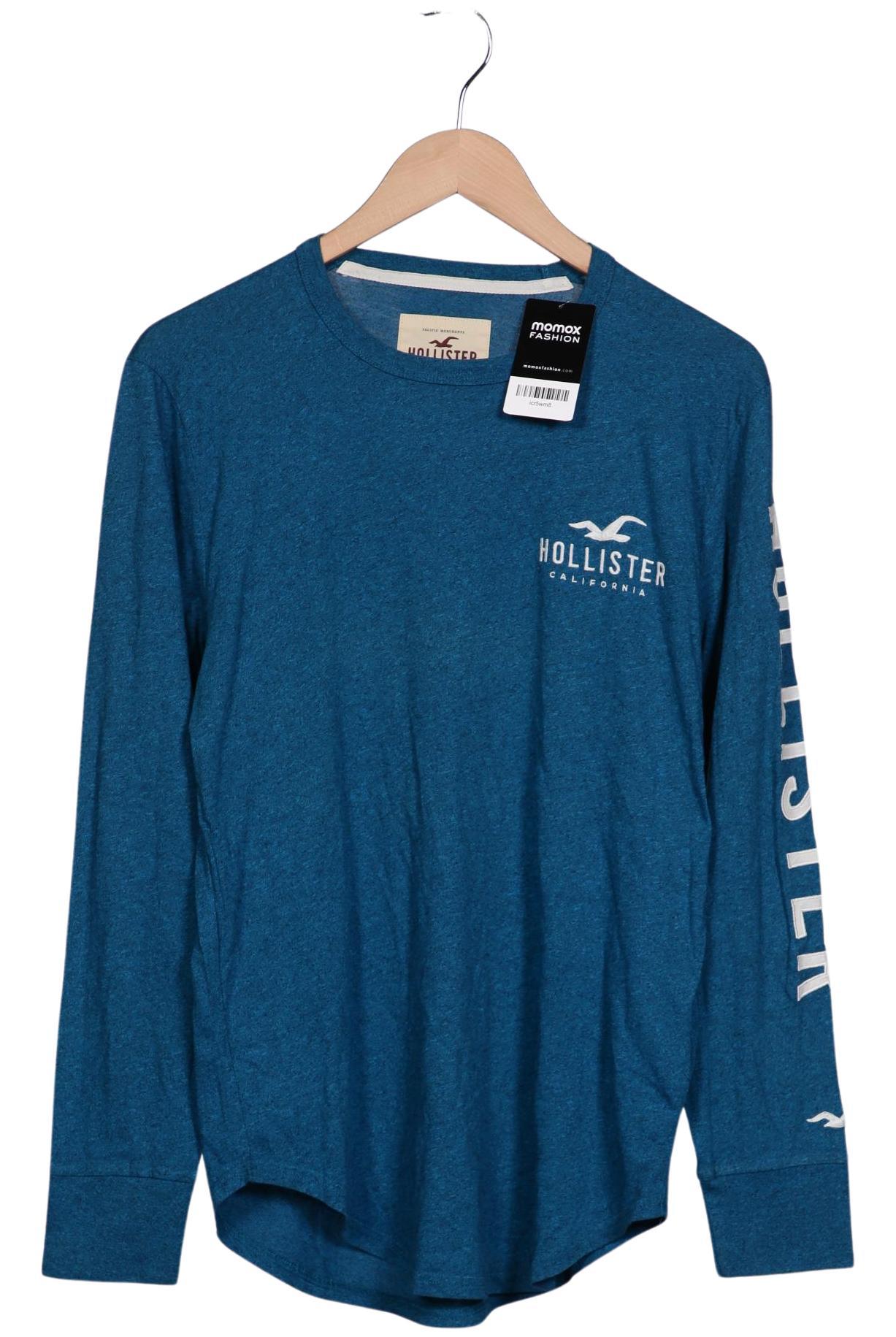 

Hollister Herren Langarmshirt, blau, Gr. 46