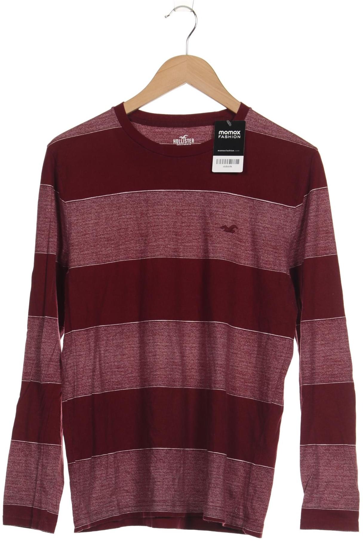 

Hollister Herren Langarmshirt, bordeaux, Gr. 46