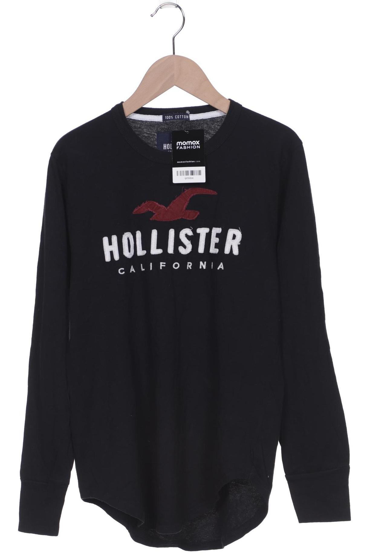 

Hollister Herren Langarmshirt, schwarz