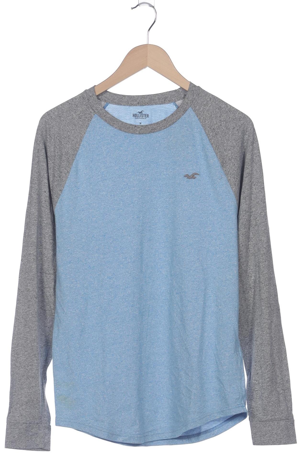 

Hollister Herren Langarmshirt, blau, Gr. 48
