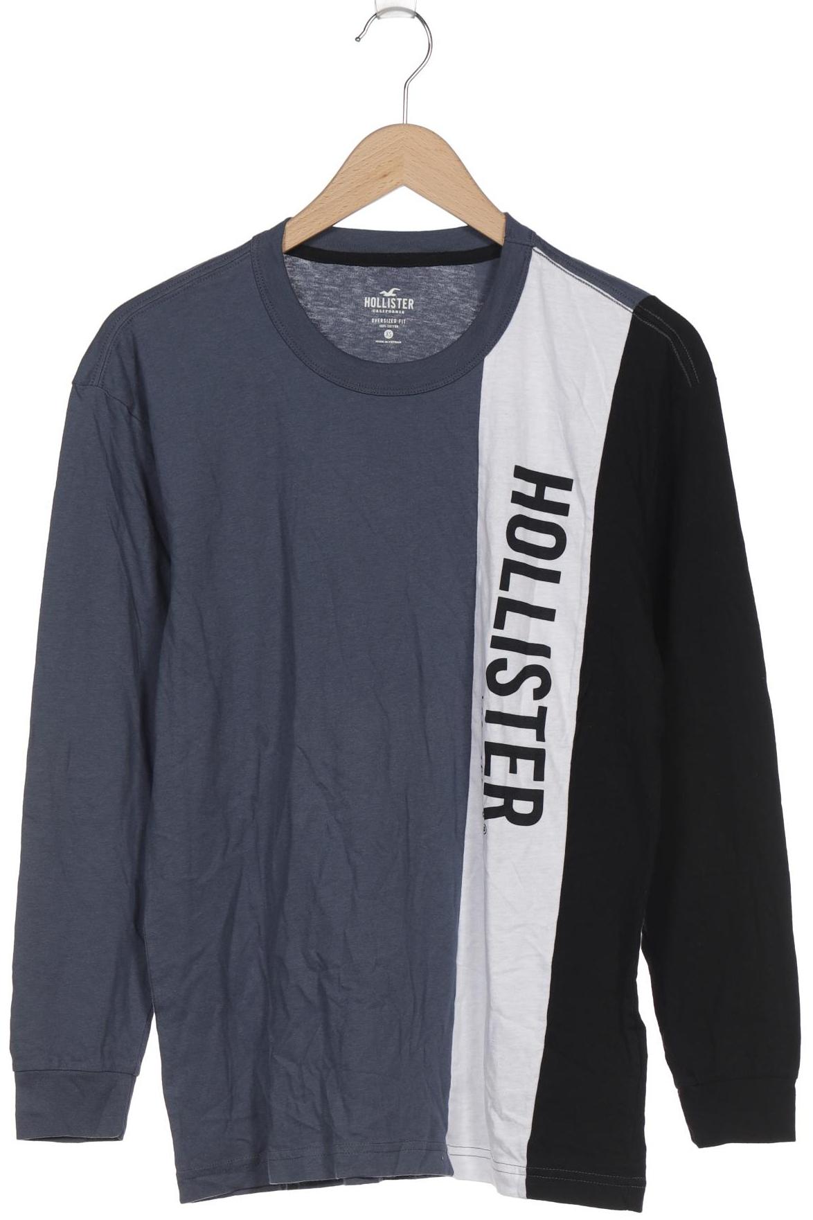 

Hollister Herren Langarmshirt, marineblau, Gr. 44