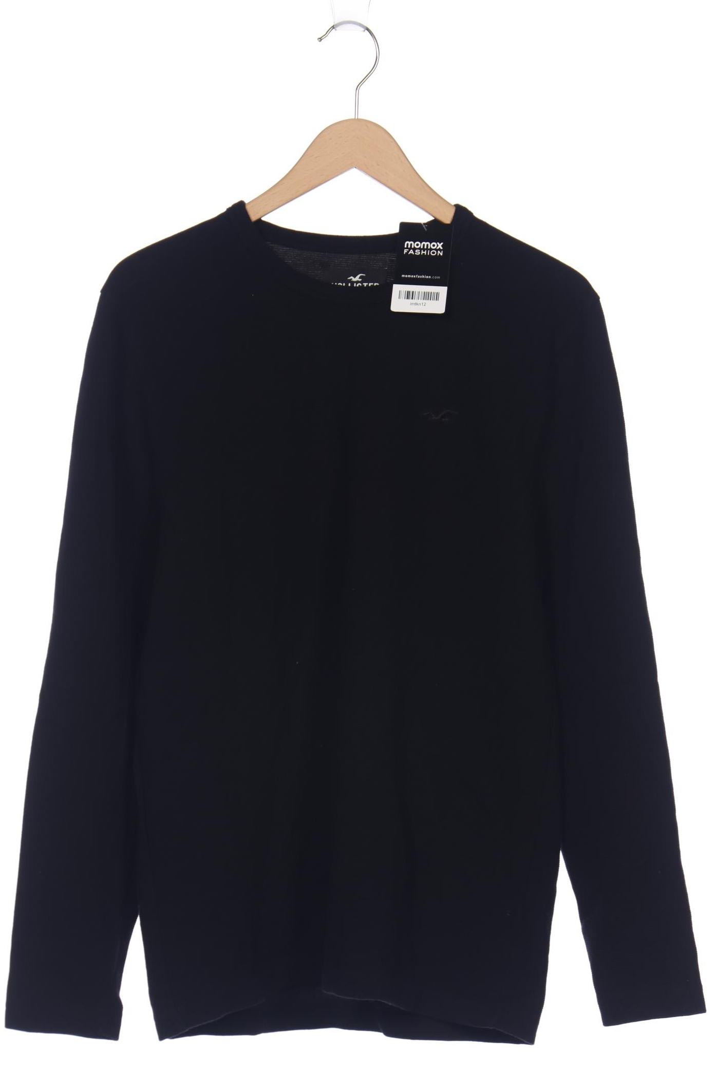 

Hollister Herren Langarmshirt, schwarz