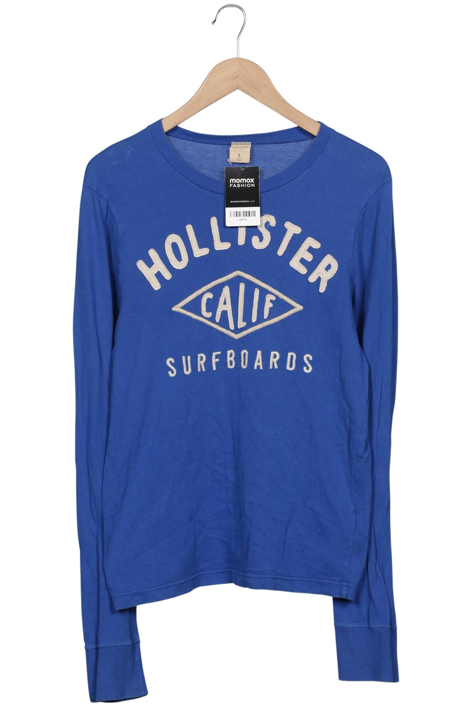 

Hollister Herren Langarmshirt, blau, Gr. 46