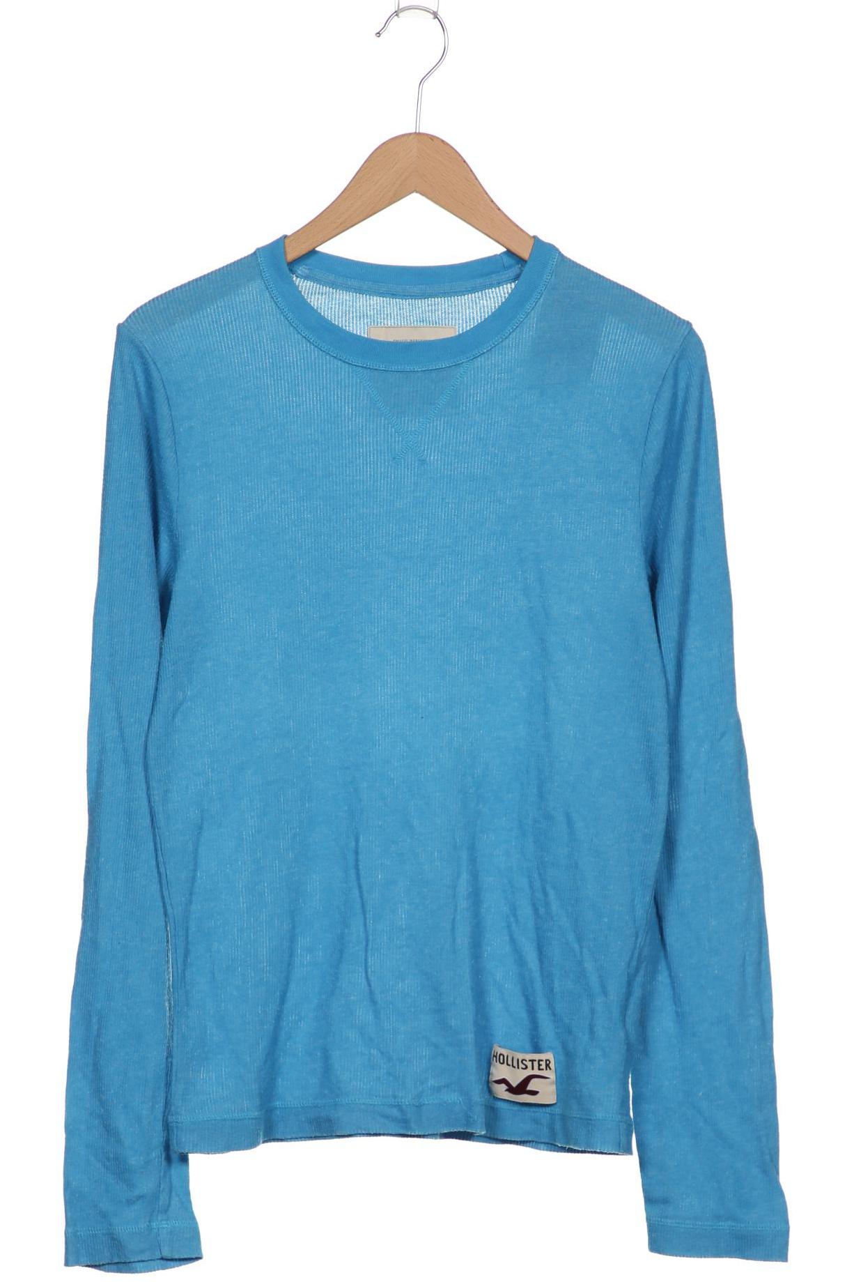 

Hollister Herren Langarmshirt, blau