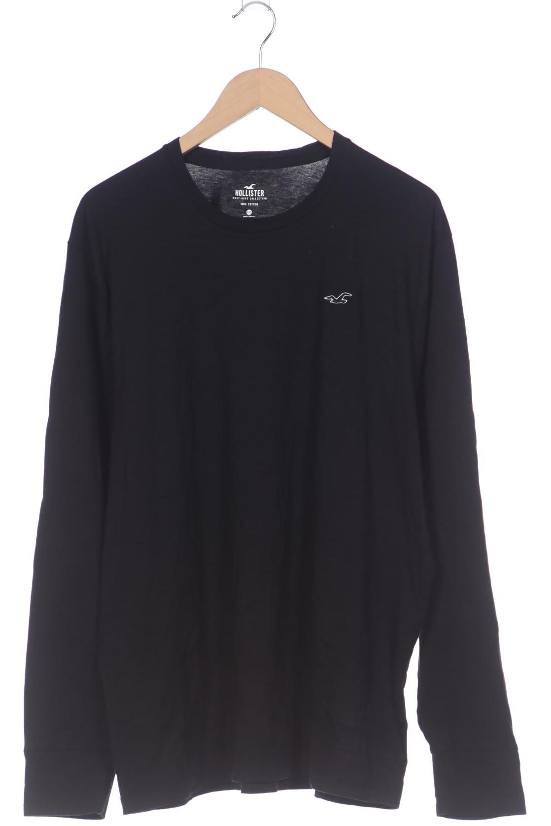 

Hollister Herren Langarmshirt, schwarz, Gr. 56