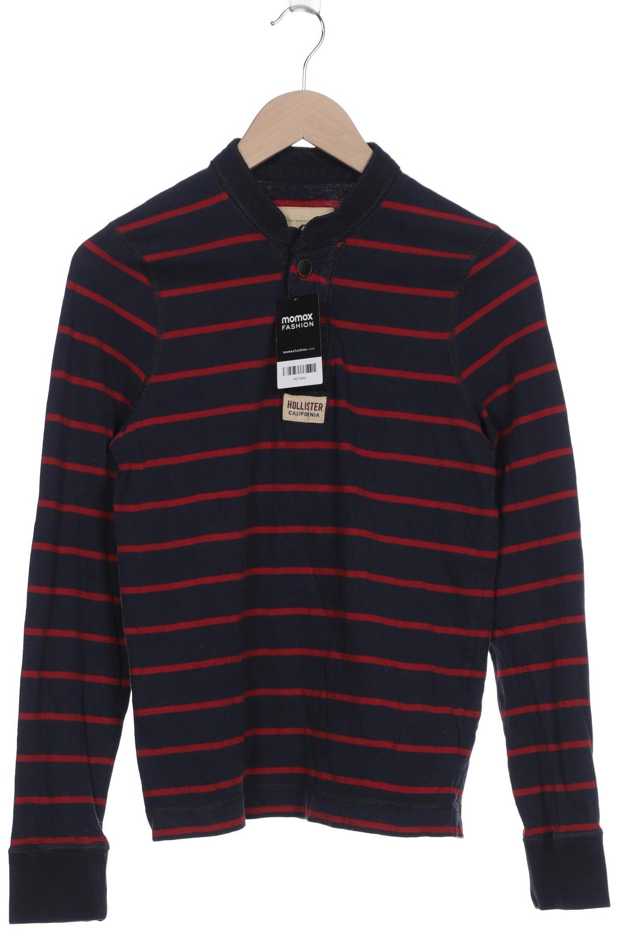 

Hollister Herren Langarmshirt, marineblau, Gr. 46