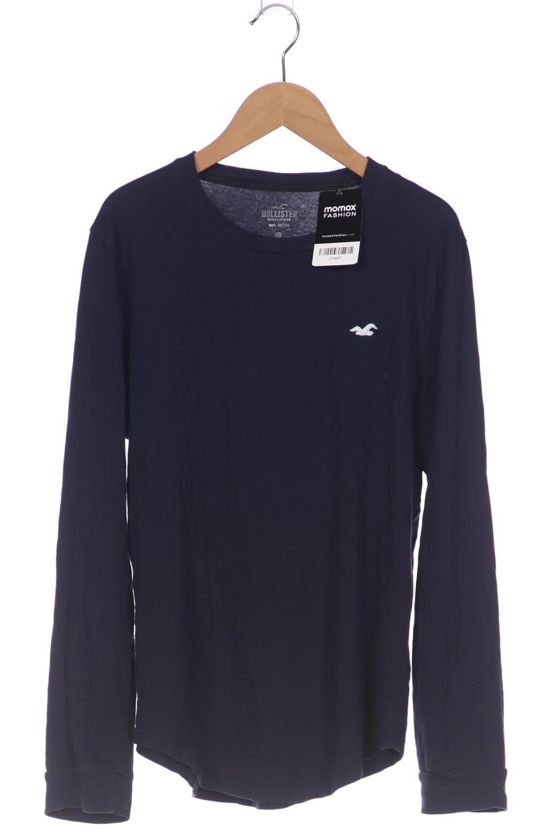 

Hollister Herren Langarmshirt, marineblau, Gr. 46