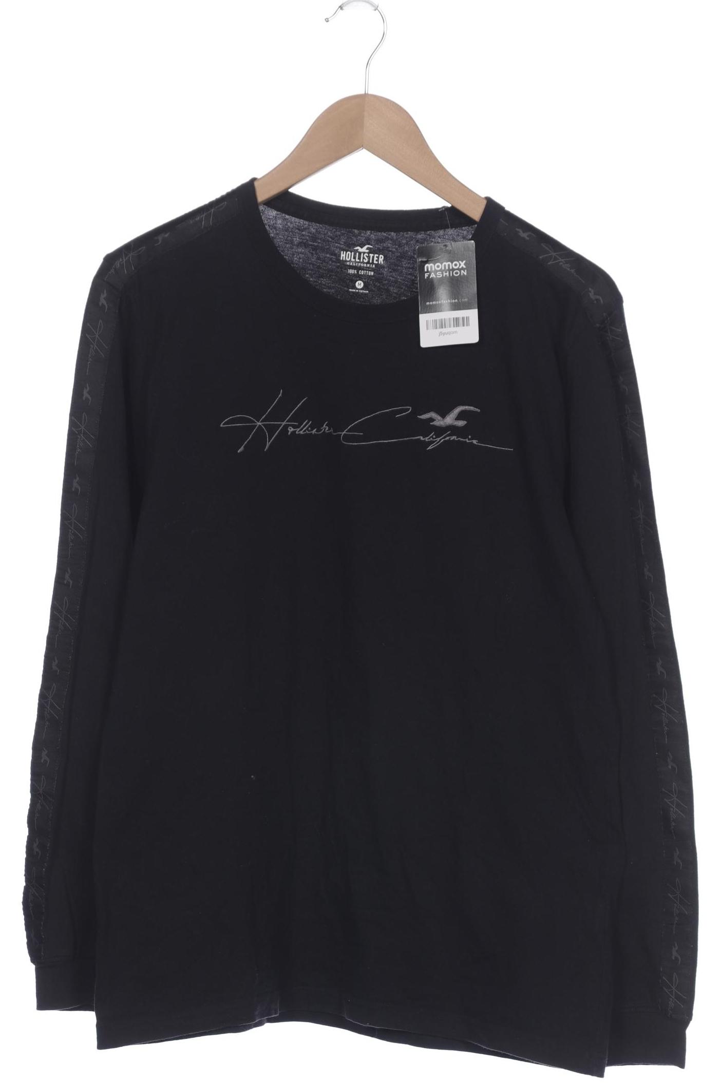 

Hollister Herren Langarmshirt, schwarz, Gr. 48
