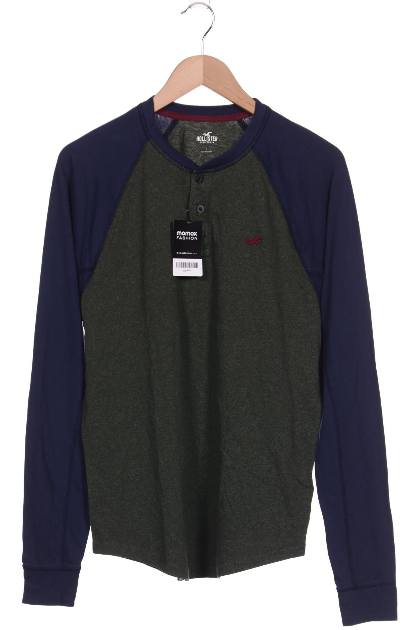 

Hollister Herren Langarmshirt, grün