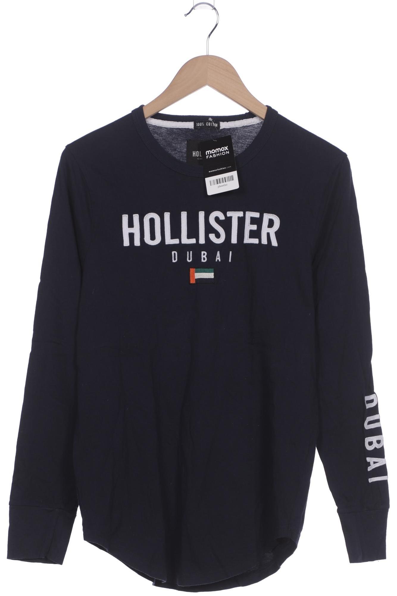 

Hollister Herren Langarmshirt, marineblau, Gr. 44