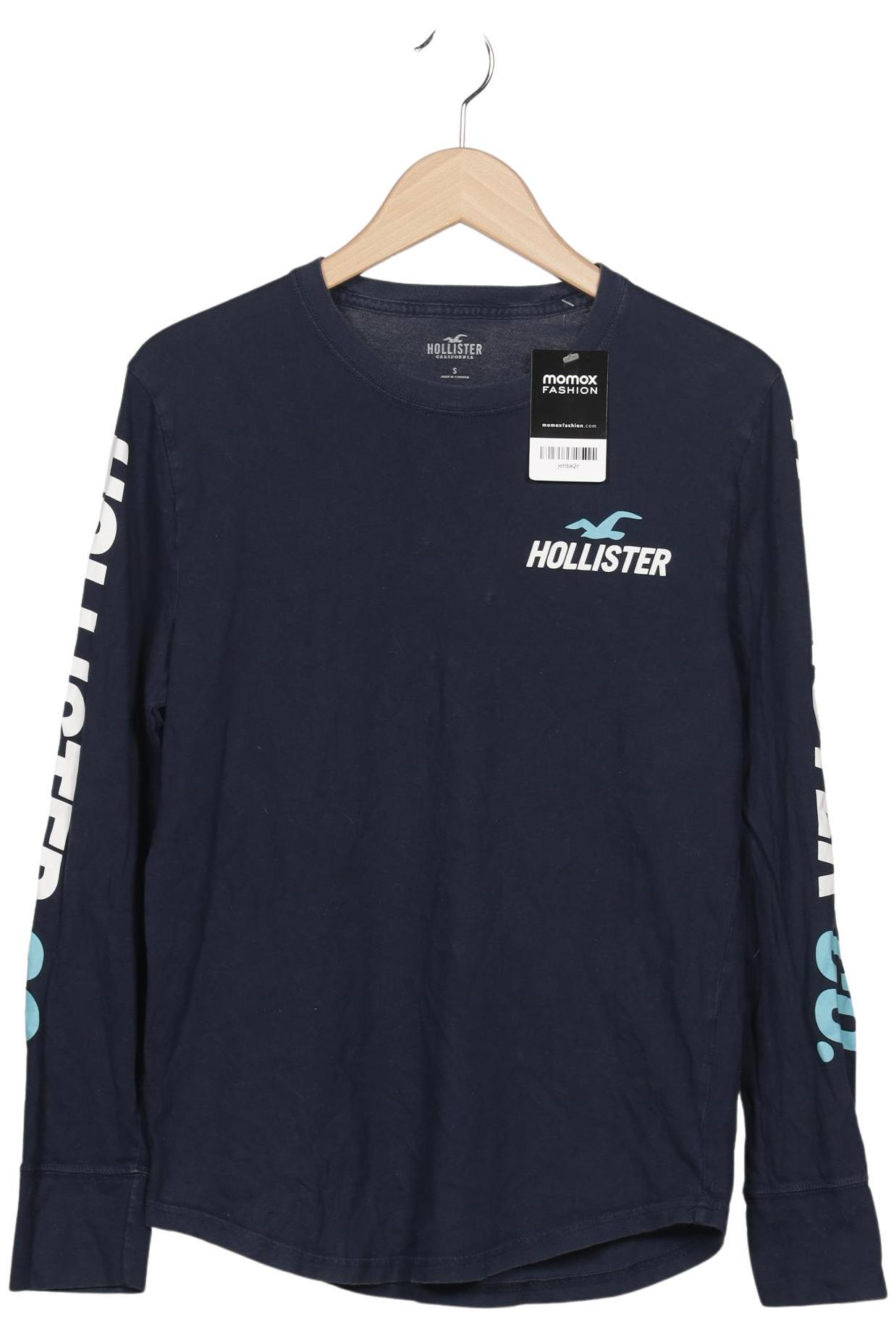 

Hollister Herren Langarmshirt, marineblau, Gr. 46