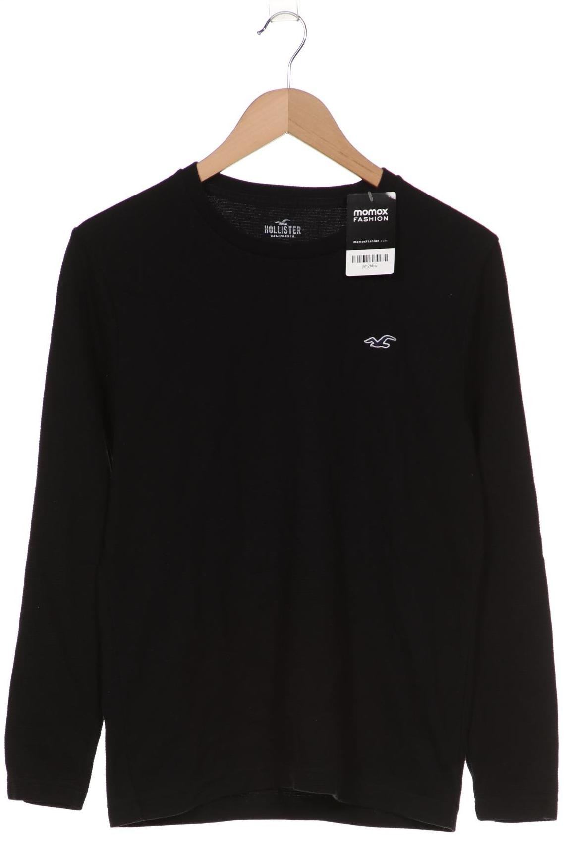 

Hollister Herren Langarmshirt, schwarz