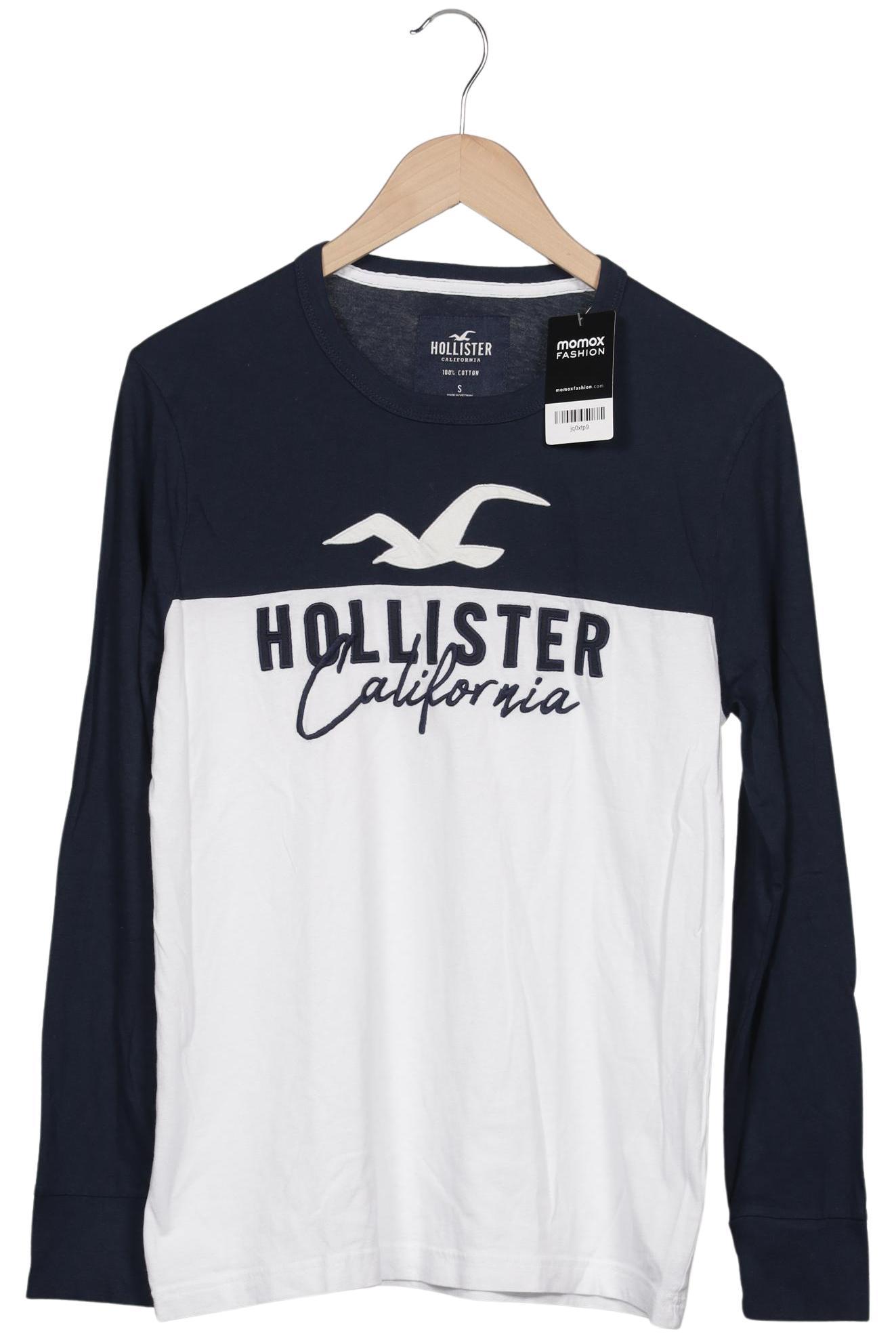 

Hollister Herren Langarmshirt, weiß, Gr. 46