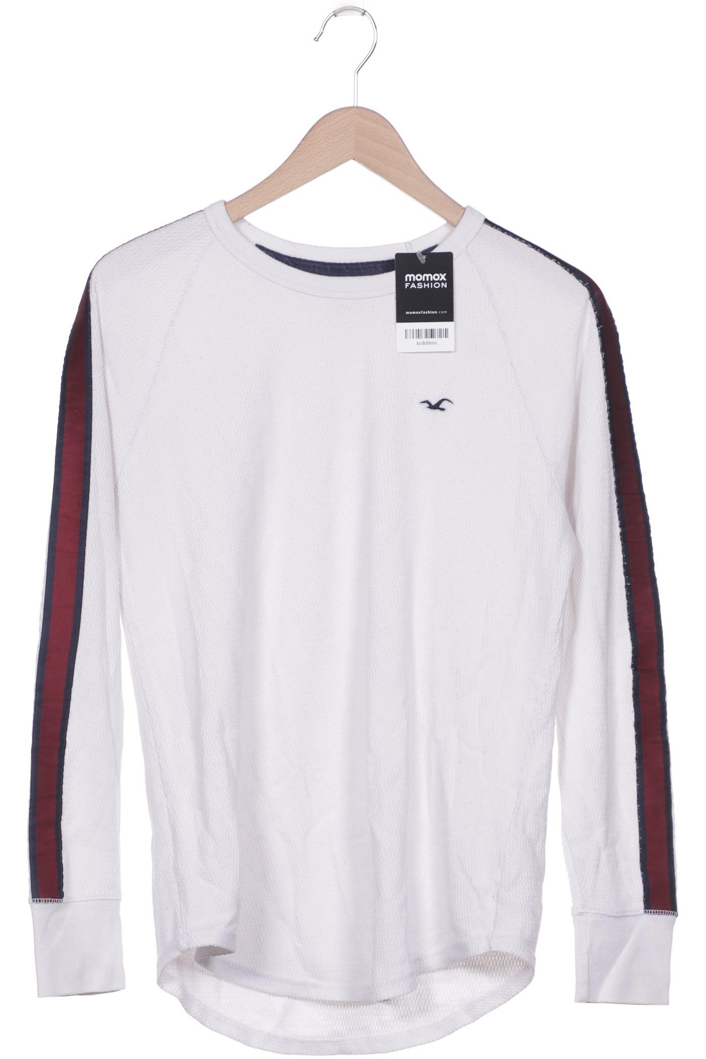 

Hollister Herren Langarmshirt, weiß, Gr. 46