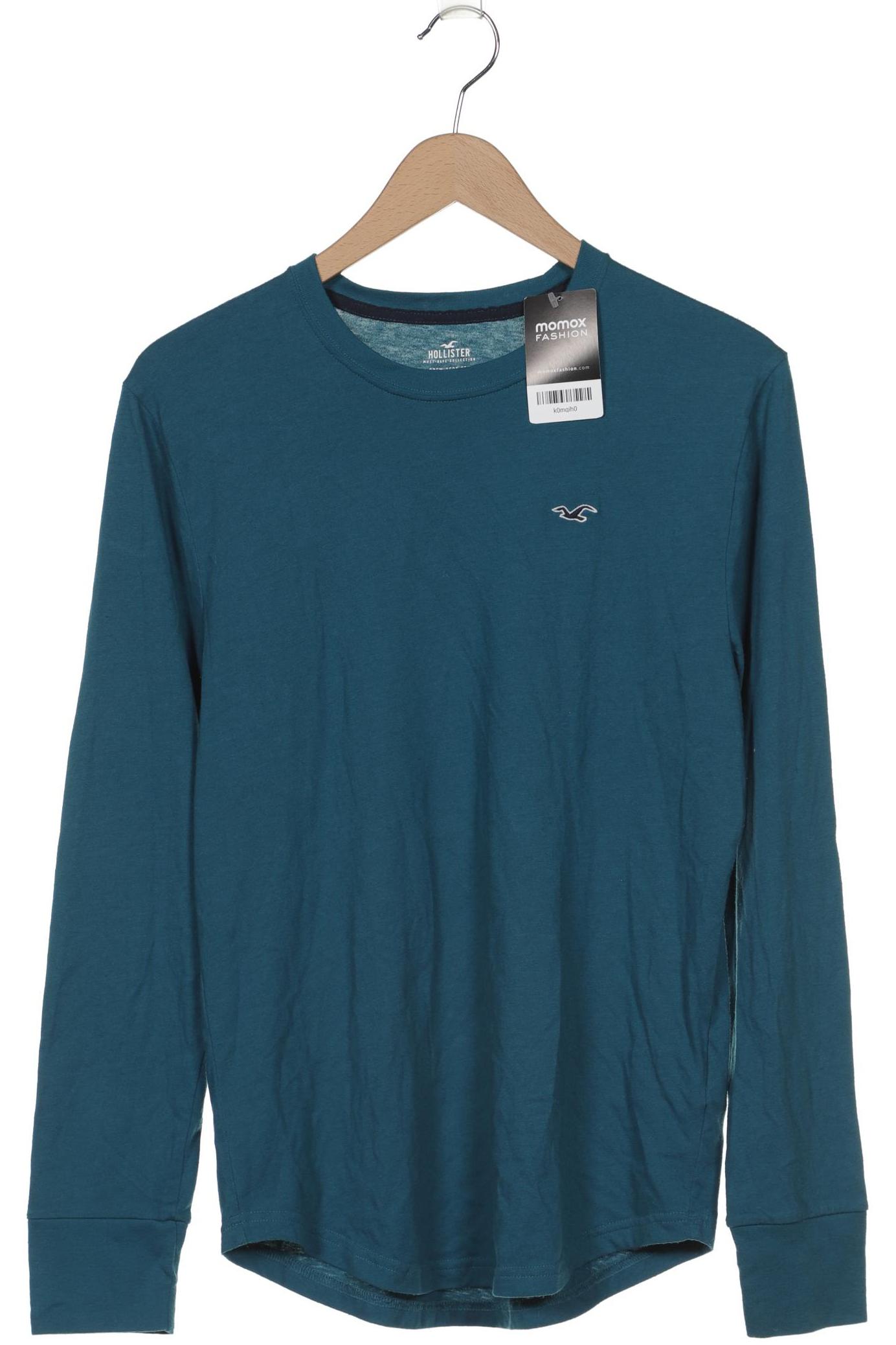 

Hollister Herren Langarmshirt, blau, Gr. 46