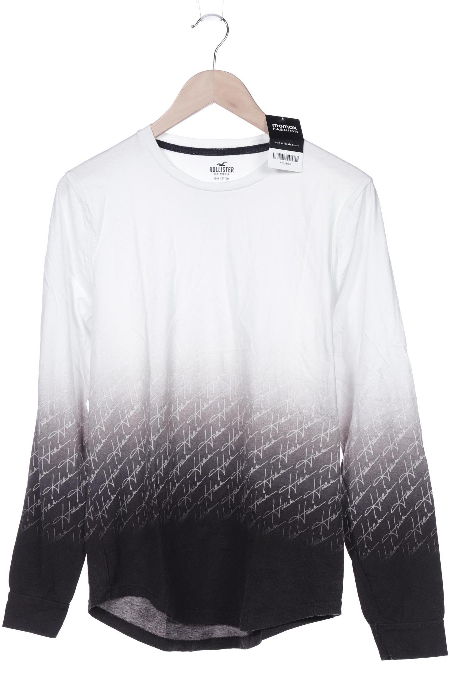 

Hollister Herren Langarmshirt, weiß, Gr. 48