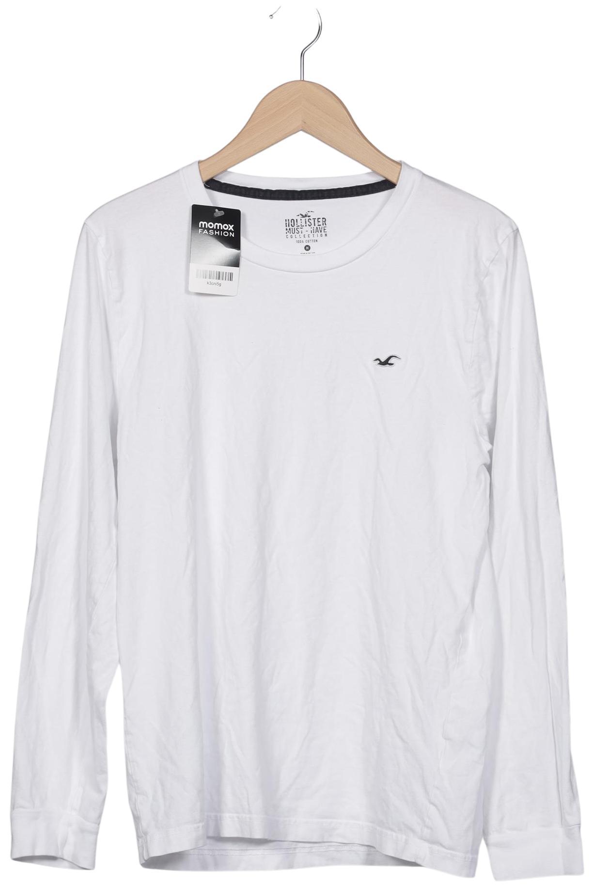 

Hollister Herren Langarmshirt, weiß, Gr. 48