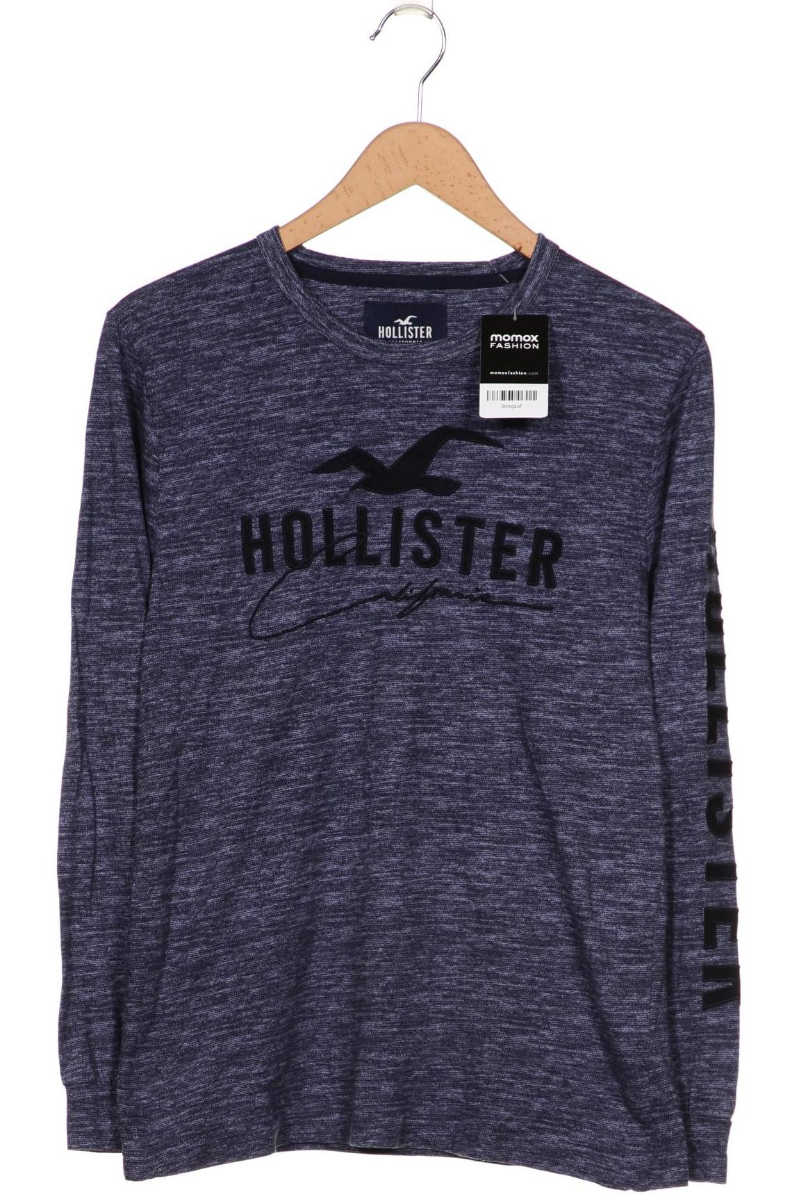 

Hollister Herren Langarmshirt, marineblau