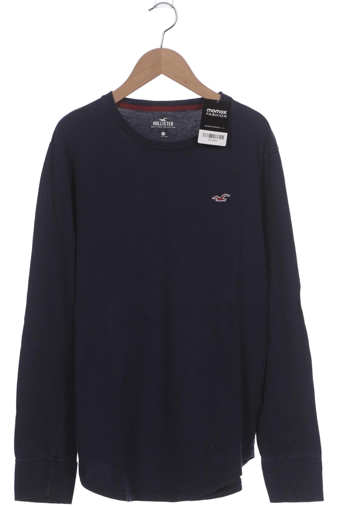 

Hollister Herren Langarmshirt, marineblau, Gr. 48