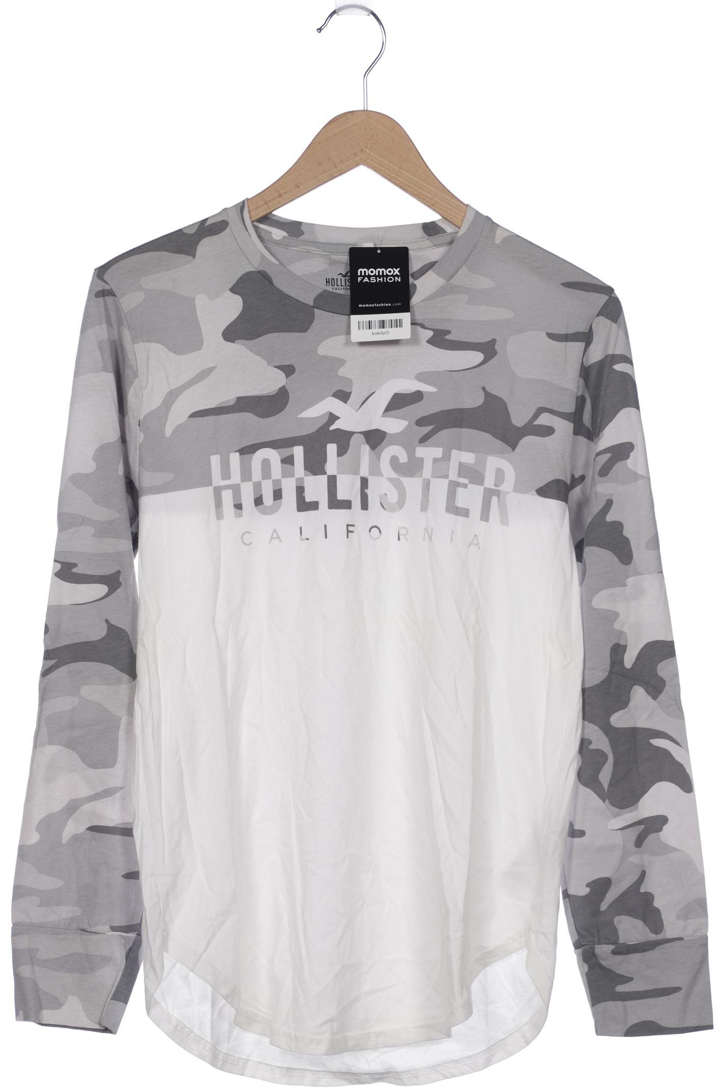 

Hollister Herren Langarmshirt, weiß