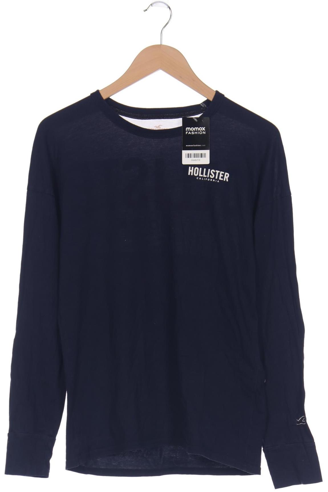 

Hollister Herren Langarmshirt, marineblau, Gr. 46