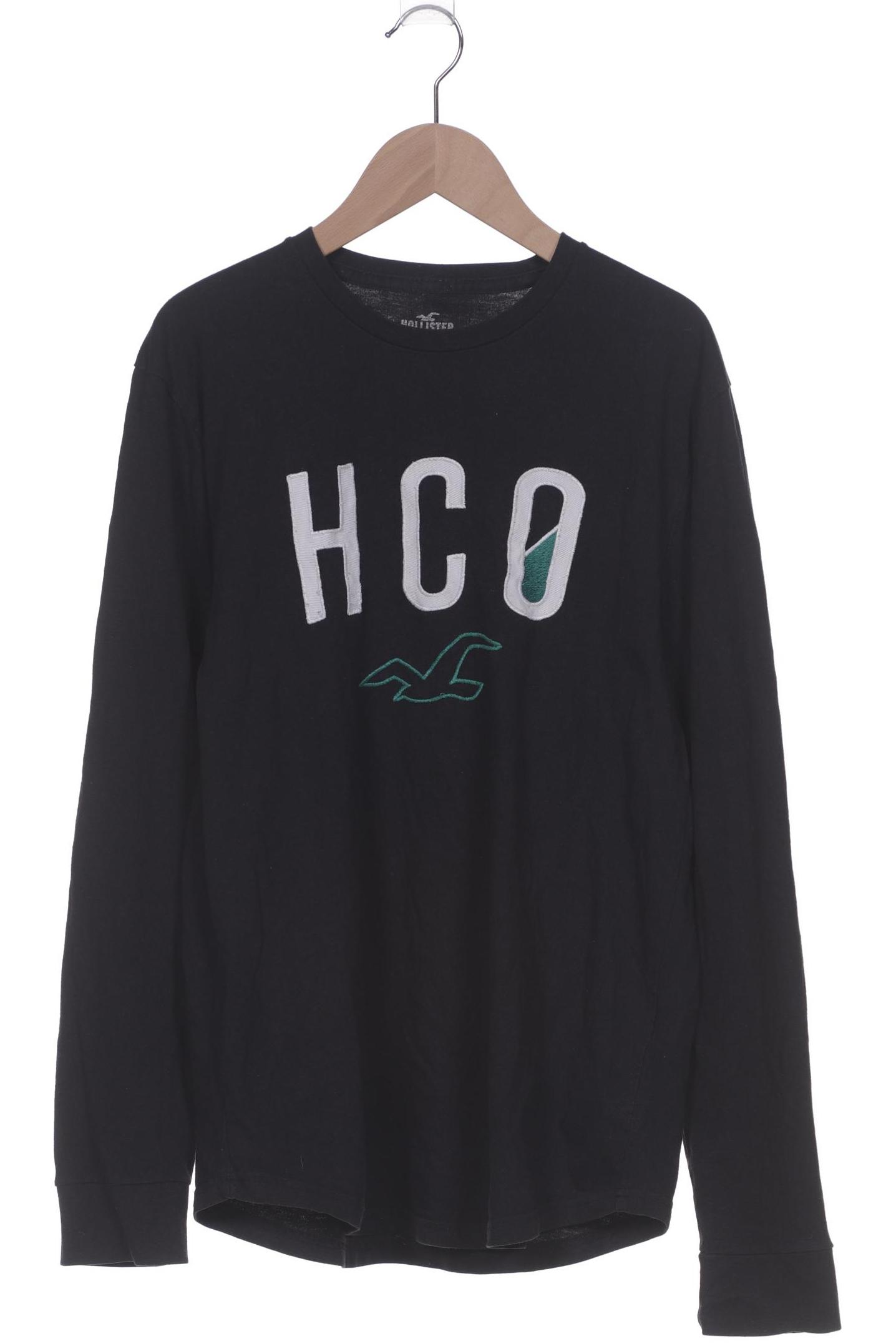 

Hollister Herren Langarmshirt, schwarz, Gr. 46