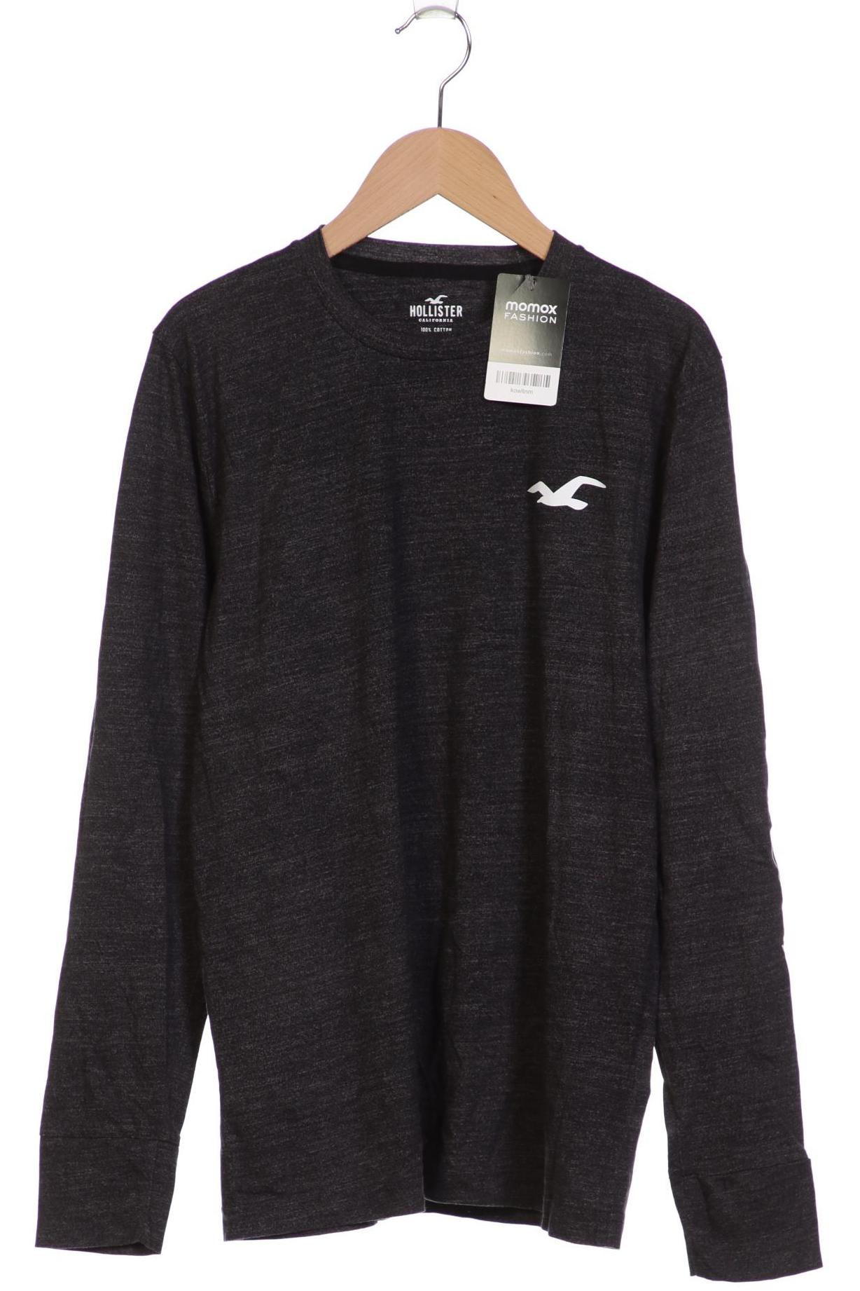 

Hollister Herren Langarmshirt, grau, Gr. 46